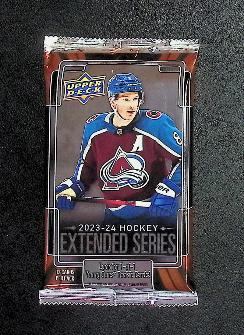 2023-24 Upper Deck HOBBY BOX EXTENDED SERIES PACK - Connor Bedard Rookie Card (1 of 1)
