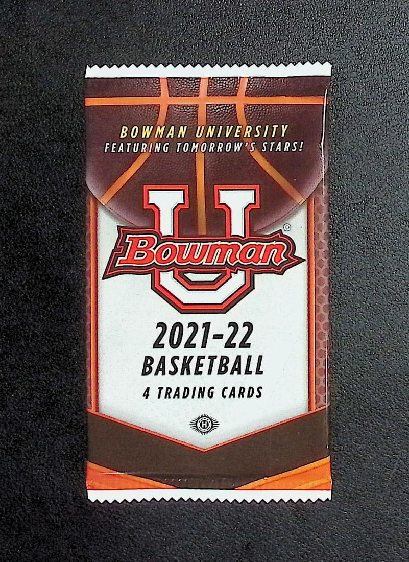 2021-'22 Bowman U Basketball Hobby Box Pack: Bowman Basketball NBA Trading & Sports Cards, Sports Cards for Sale Near Me, Champion and Hall of Fame Players, Auction Lots for Sale On Line