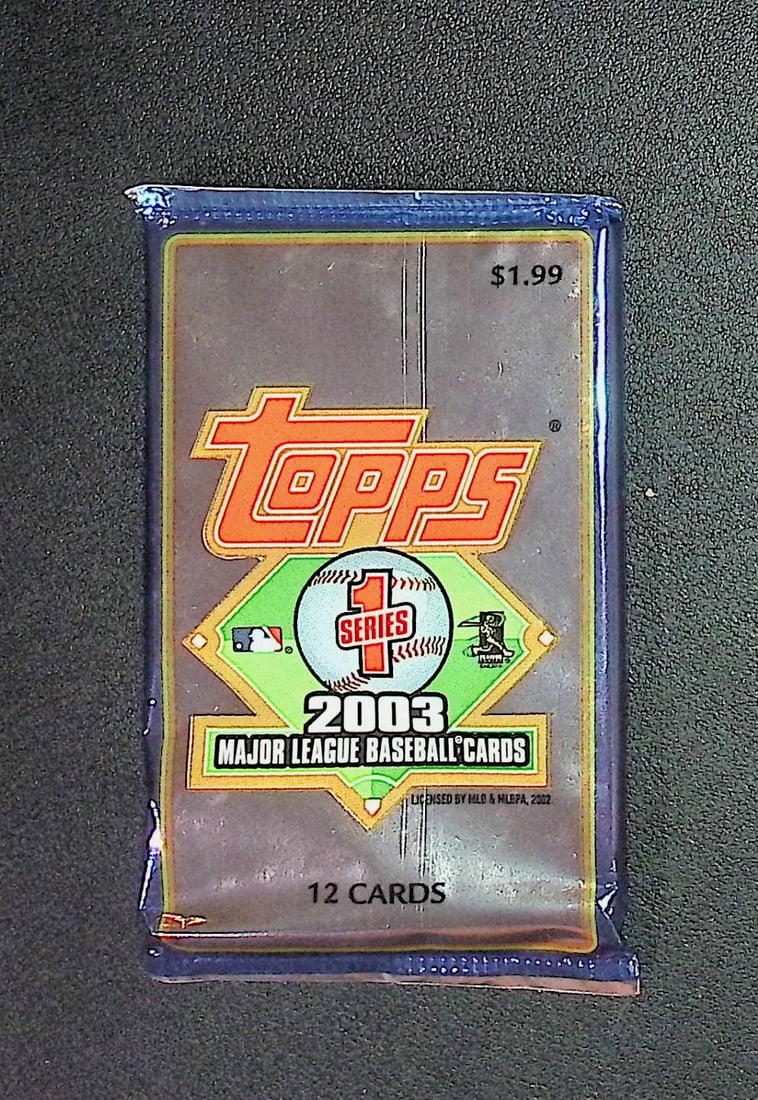 2003 Topps Series 1 Baseball Blaster Box Pack (1 of 1)