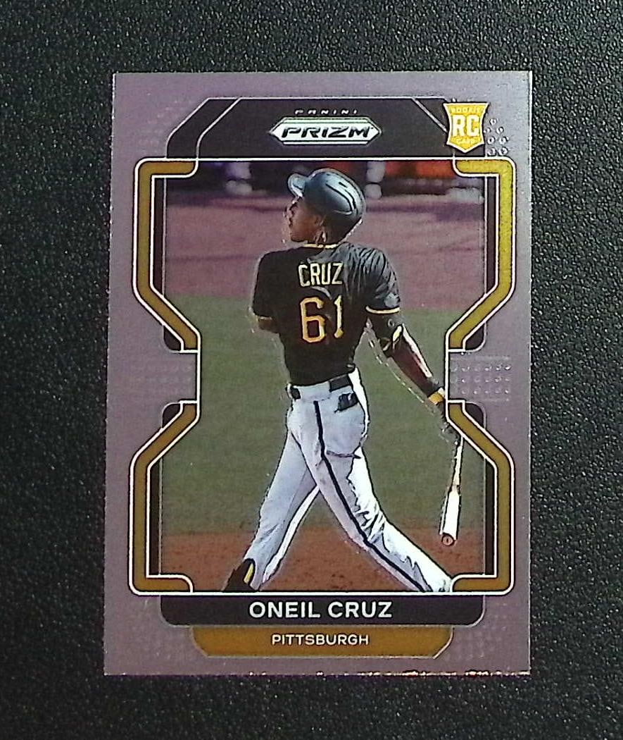 ONeil Cruz Rookie Card 2022 Panini Prizm #118 Pittsburgh Pirates (1 of 2)