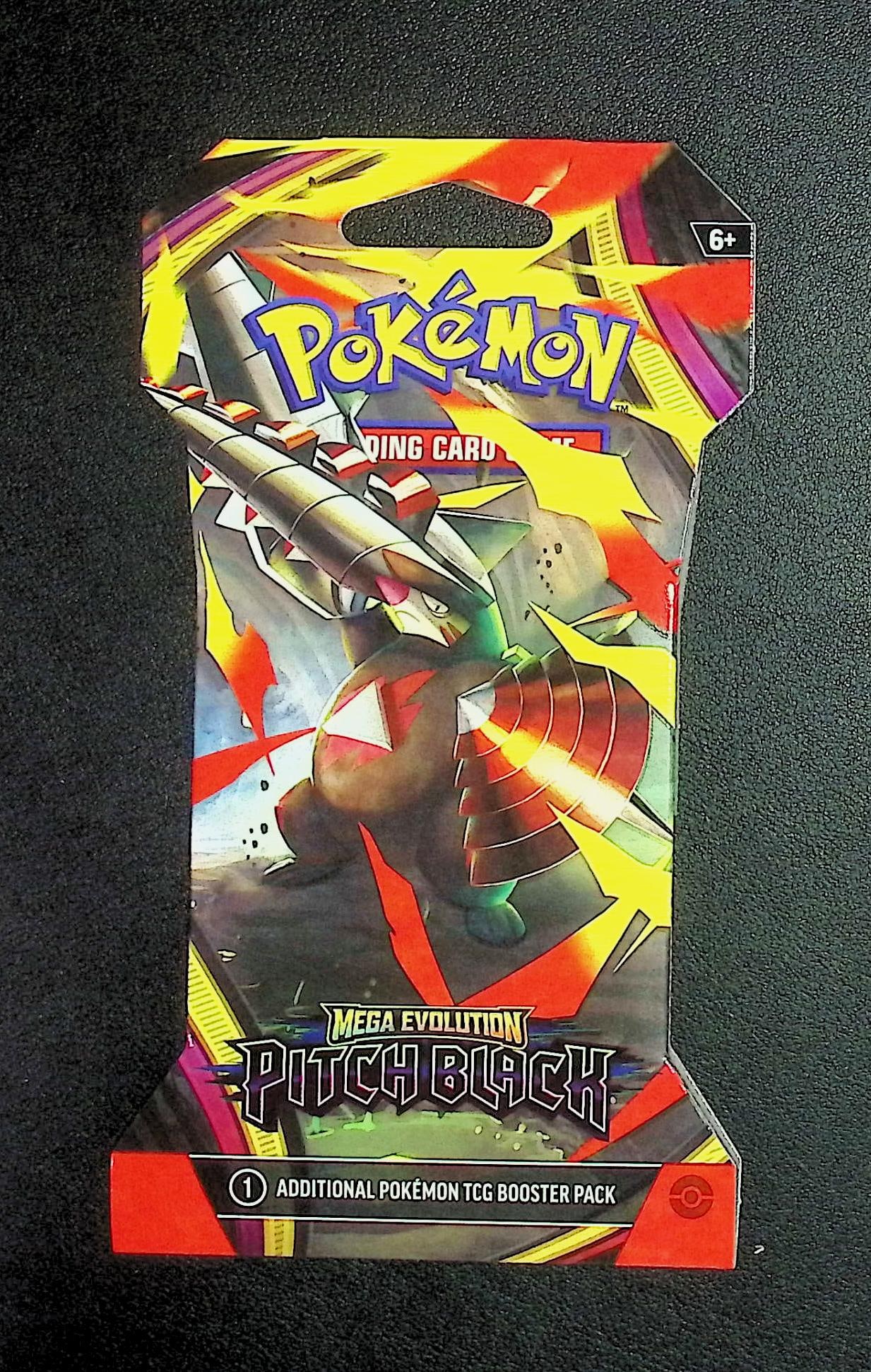 Pokemon Pitch Black Sleeved Booster Pack: Pokemon Trading Card Game Cards, Charizard, Pikachu, Mewto, EX, Referse Holo, Holo Rare Cards, Secret Rare Cards, Full Art Cards, Evee, 3 Stars Ultra Rare Cards, Double Rare, Illustration Rare, Specia