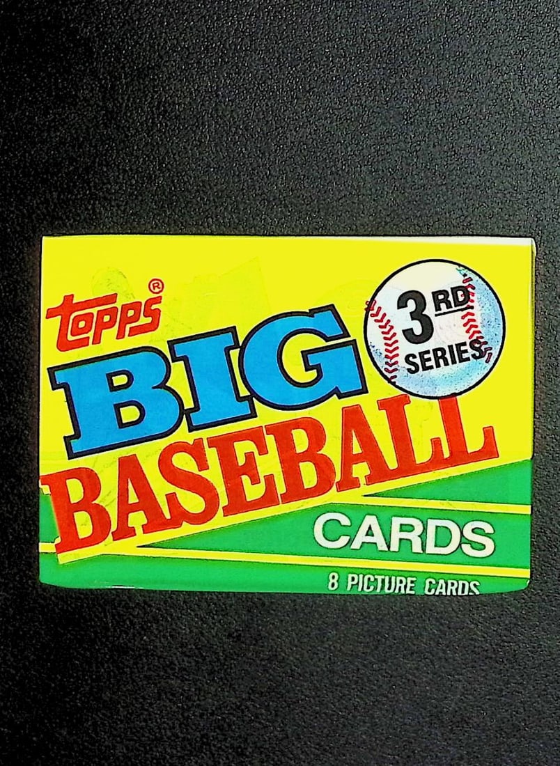 1990 Topps Big Baseball Series 3 Retail Box Wax Pack Vintage Baseball Cards (1 of 1)