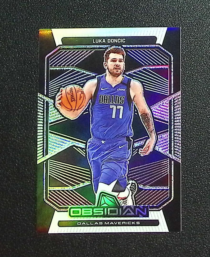 Luka Doncic 2019-20 Obsidian #1 Mavericks, Lakers: Panini, Donruss Optic, Donruss Select, Prizm, Mosaic, Contenders, Revolution, Phoenix, NBA Hoops, Rookie NFL Sports Trading Cards, Silver, SP, SSP, Wave Prizms, Numbered Cards, Basketball sports Cards