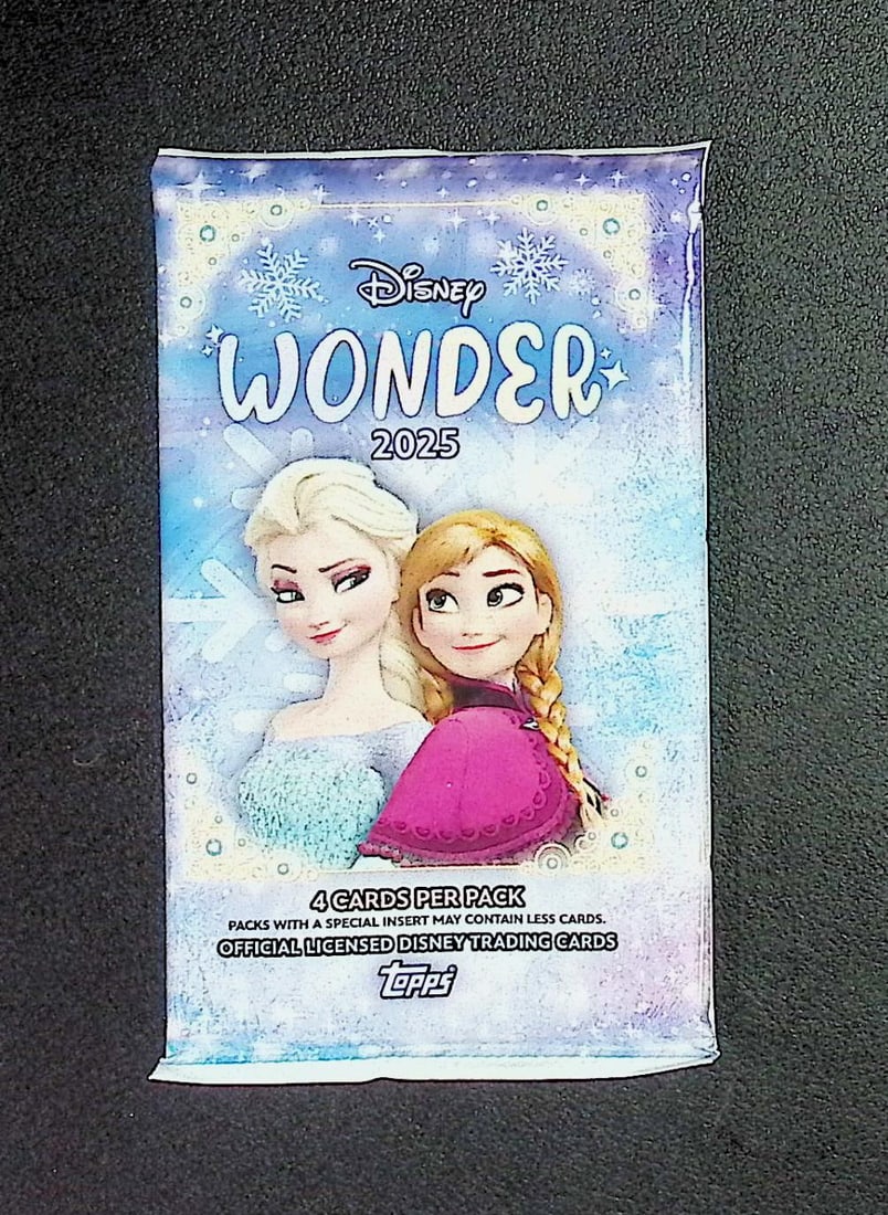2025 Topps Disney Wonder Mega Box Pack (1 of 1)