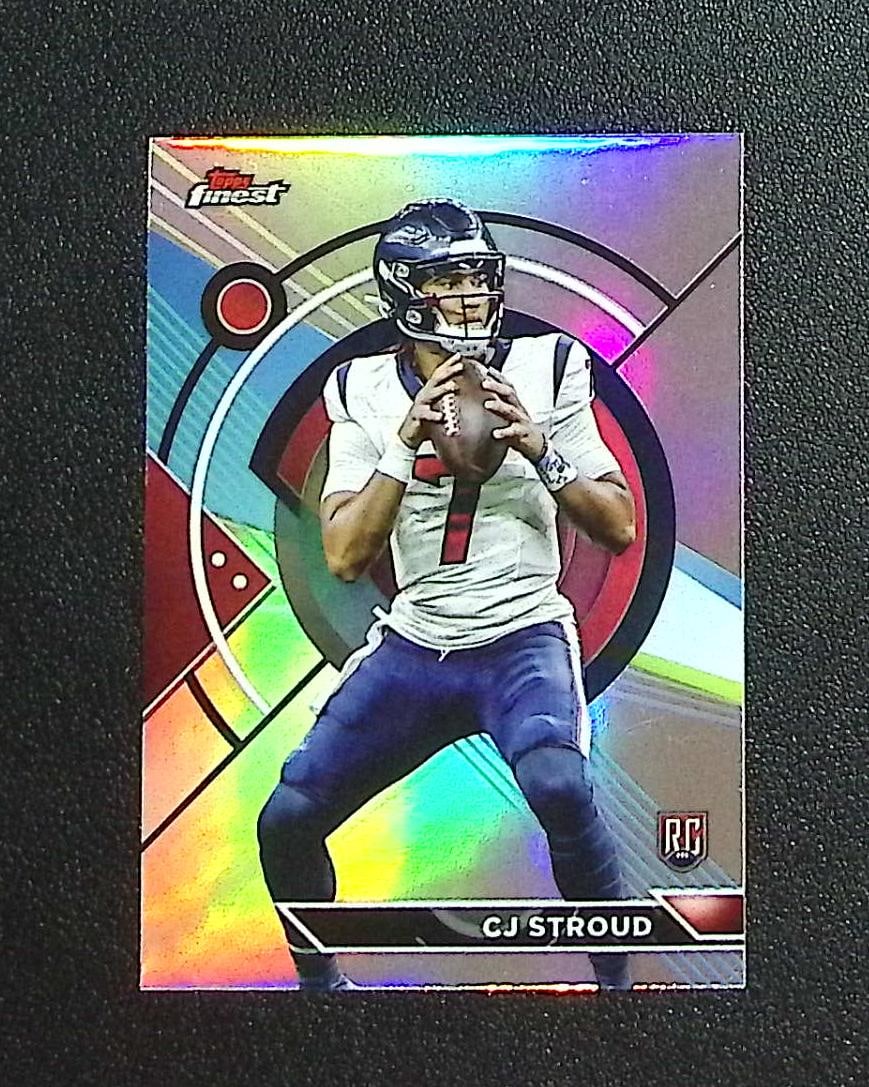 Cj Stroud Rookie Card Refractor Topps Finest 2023 Topps Composite #189 Texans: Topps & Bowman Football NFL Trading Sports Cards, Sports Cards for Sale Near Me, Super Bowl & Hall of Fame Player Cards, Resurgence, Composite, SP, SSP, Valuable Auction Memorabilia Lots For Sale On L