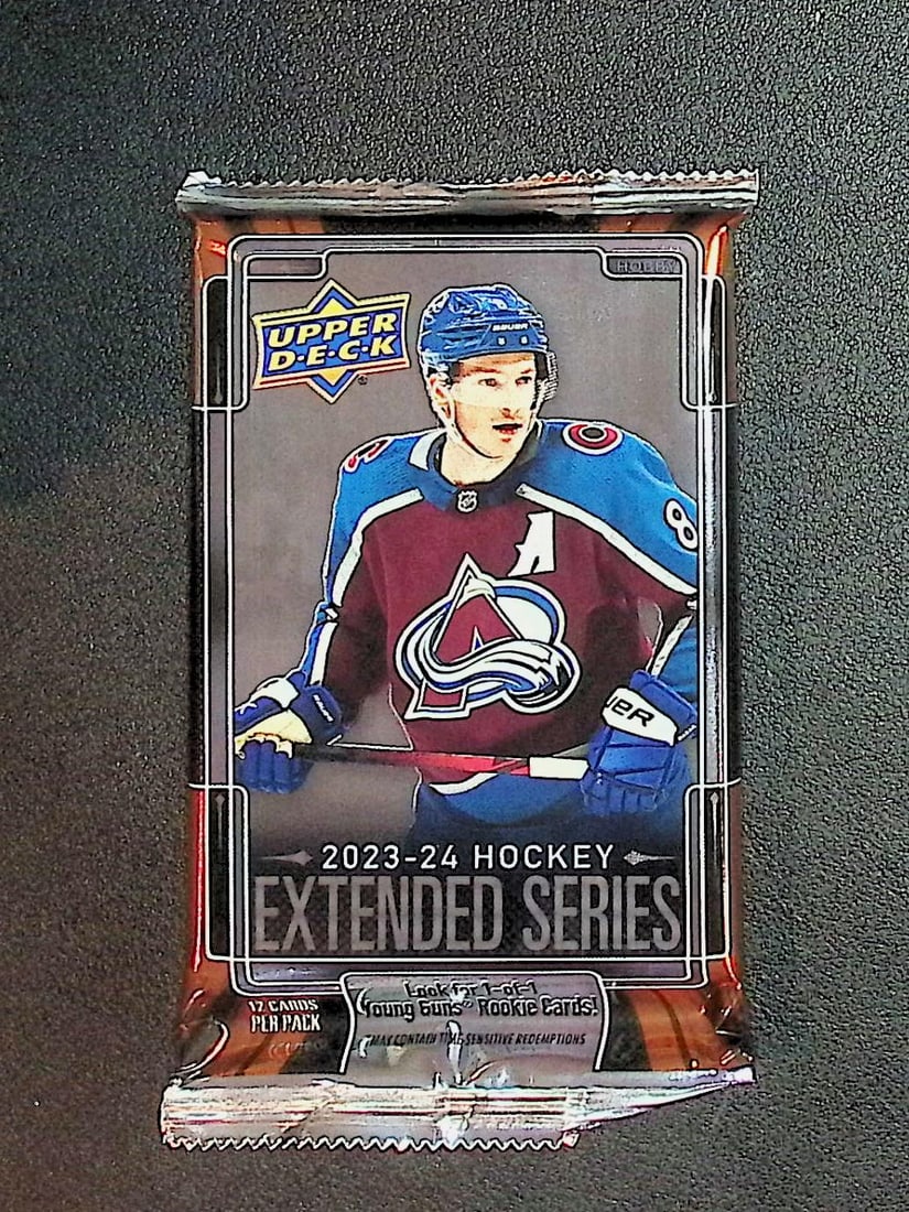 2023-24 Upper Deck HOBBY BOX EXTENDED SERIES PACK - Connor Bedard Rookie Card: Upper Deck Hockey NHL Trading & Sports Cards, Sports Cards for Sale Near Mr, Auction Memorabilia Lots For Sale on Line, Base Retro Variation Cards NHL Trading Cards Stanley Cup Connor McDavid Alex Ove