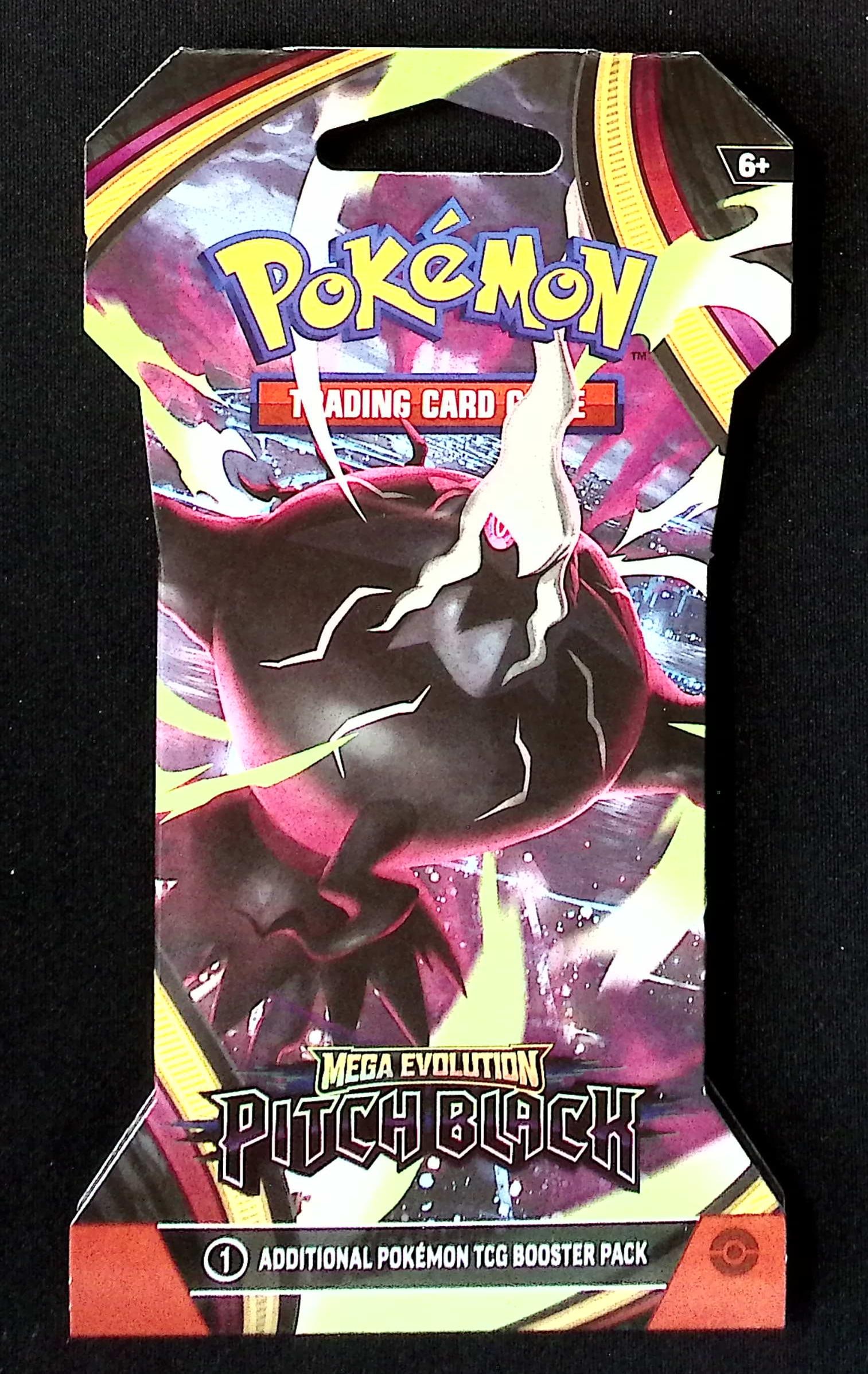Pokemon Pitch Black Sleeved Booster Pack: Pokemon Trading Card Game Cards, Charizard, Pikachu, Mewto, EX, Referse Holo, Holo Rare Cards, Secret Rare Cards, Full Art Cards, Evee, 3 Stars Ultra Rare Cards, Double Rare, Illustration Rare, Specia