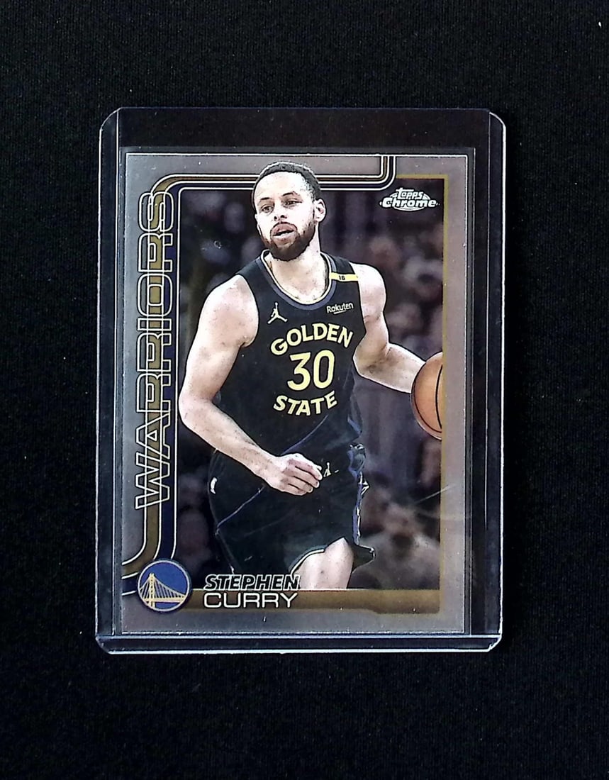Stephen Curry 2025-26 Topps Chrome #201 Golden State Warriors (1 of 2)