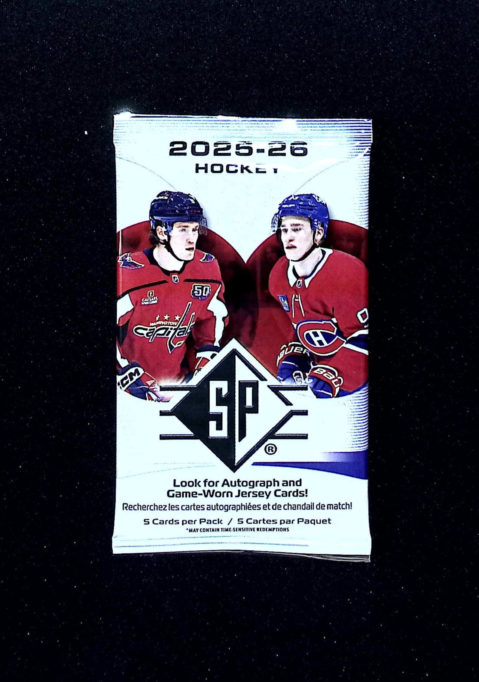 2025-26 Upper Deck SP Hockey BLASTER BOX PACK - NHL Sports Trading Card: Upper Deck Hockey NHL Trading & Sports Cards, Stanley Cup Winners & Hall of Fame Players, Connor McDavid, Alex Ovechkin, Sports Cards for Sale Near Me, Auction Lots for Sale on Line