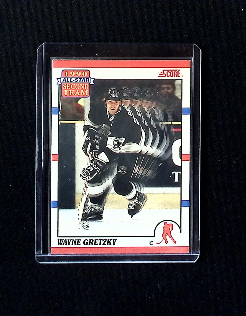 Wayne Gretzky 1990-91 Score #321 (1 of 2)