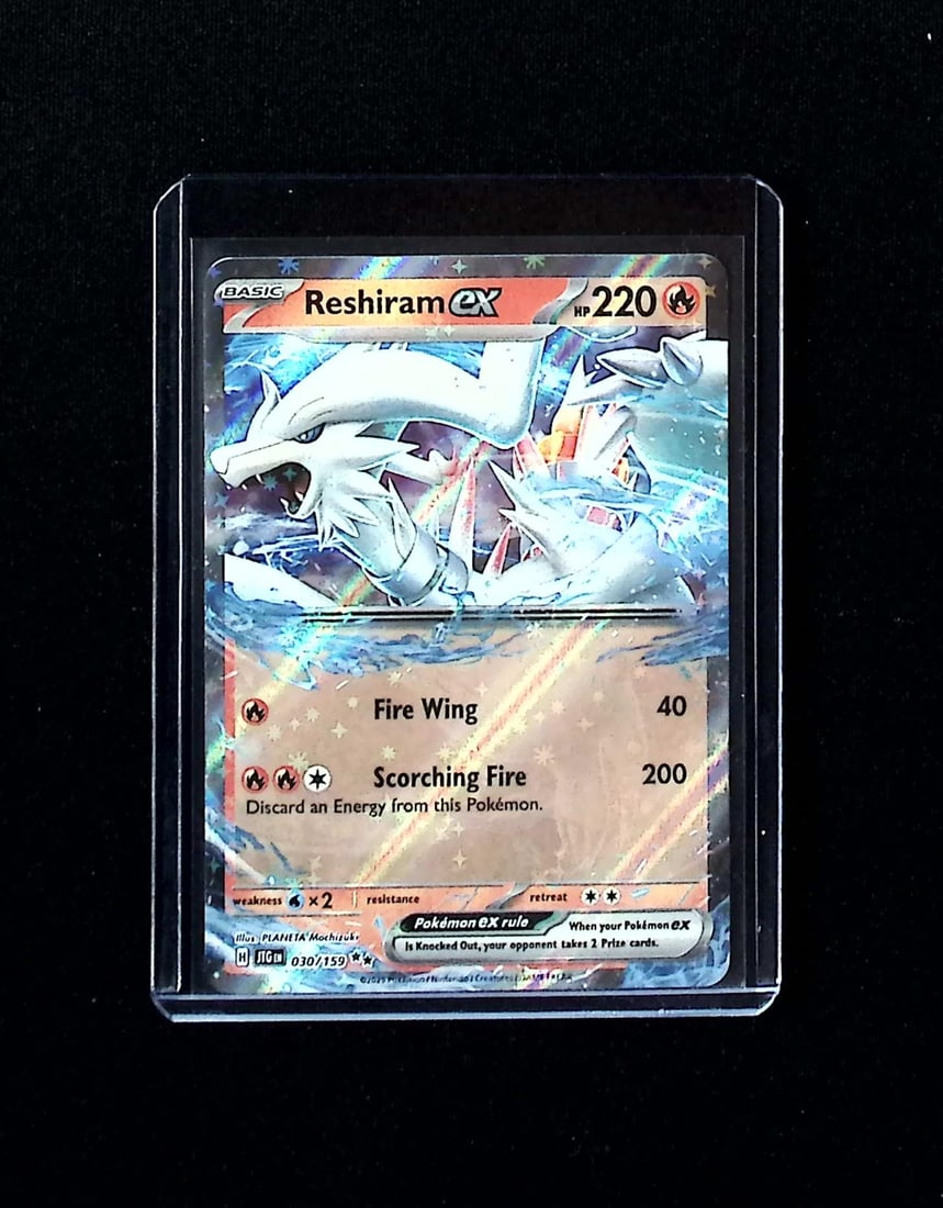 Pokemon Journey Together Reshiram Ex #30: Pokemon Trading Card Game Cards, Charizard, Pikachu, Mewtwo, Reverse Holo, Holo Rare, Secret Rare Cards, Full Art Cards, Eevee, Ultra Rare Card, Illustration Rare, Special Illustration Rare SIR