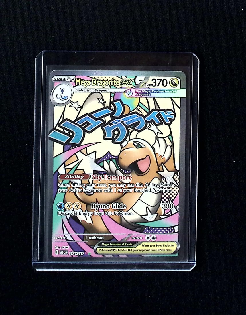 Pokemon Ascended Heroes Mega Dragonite Ex Mega Attack Rare #271 (1 of 2)