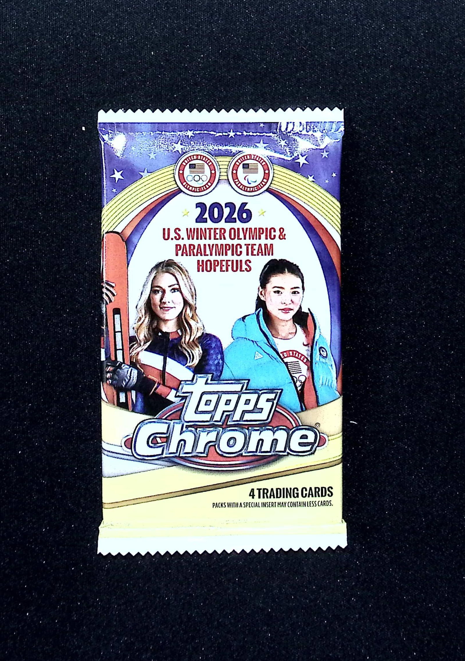 2026 Topps Chrome US Winter Olympics & Paralympic Team Hopefuls Blaster Box Pack: Factory Sealed Topps Trading & Sports Cards, Speckled, SP, SSP, Variations, Autographs, Chrome, Refractors, Sports Cards for Sale Near Me, Valuable Auction Lots for Sale on Line