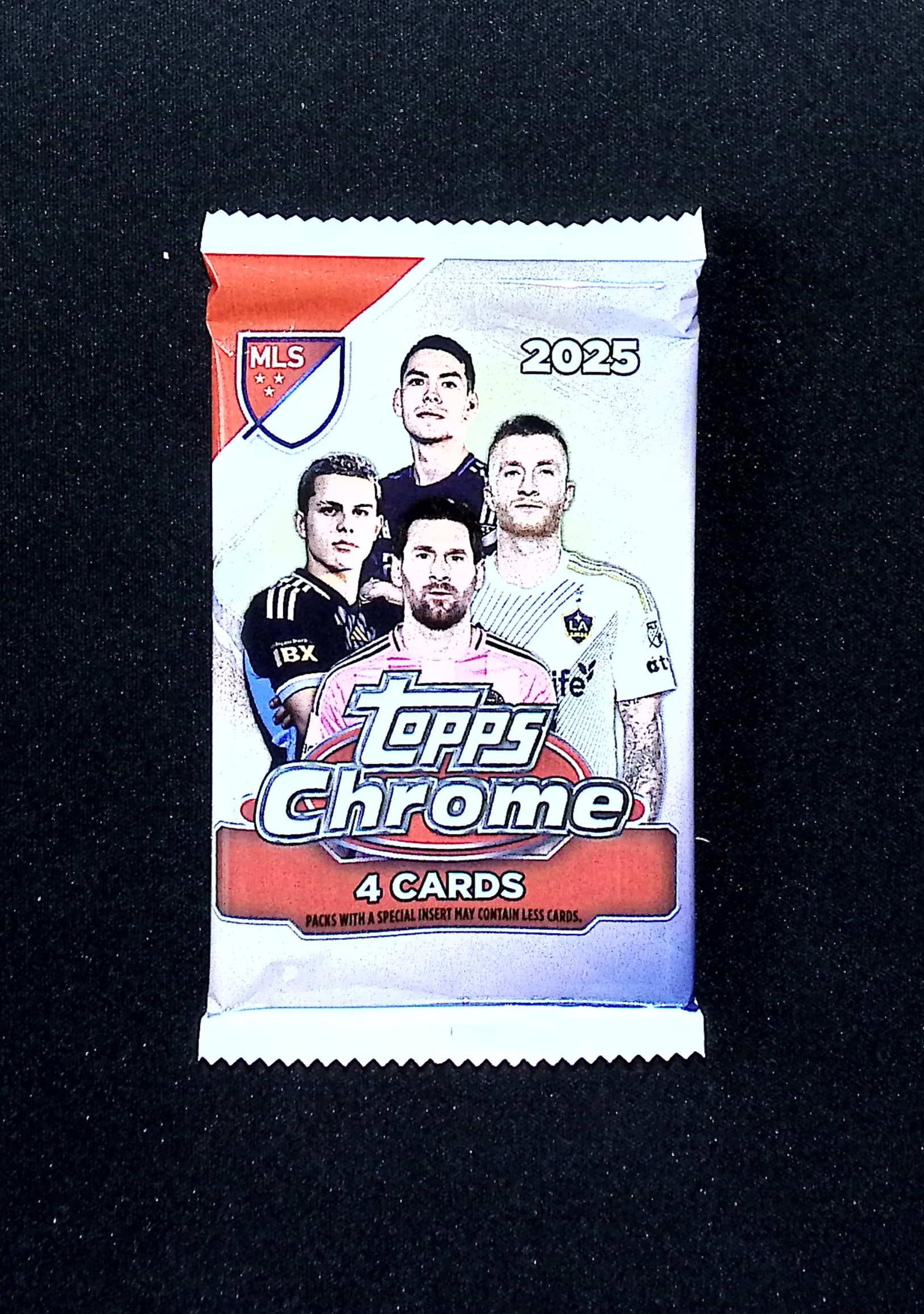 2025 Topps Chrome MLS Soccer Blaster Box Pack (1 of 1)