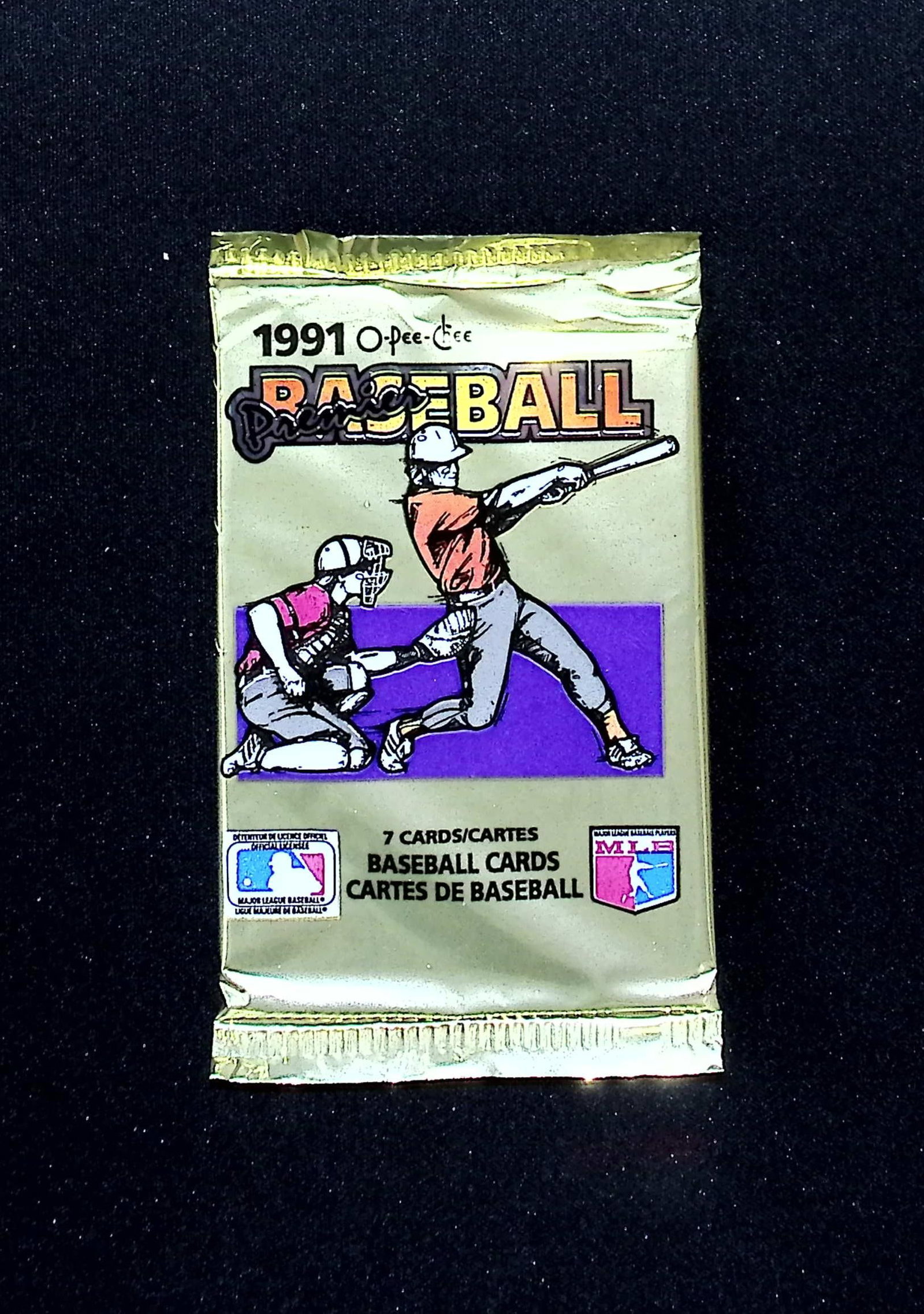 1991 O Pee Chee Series 1 Baseball Retail Box Pack - MLB Trading Cards: O Pee Chee Vintage Baseball MLB Trading & Sports Cards, World Series & Hall of Fame Players, Old Sports Cards for Sale Near Me, Valuable Auction Memorabilia Lots For Sale On Line, Tony Gwynn, Rickey H