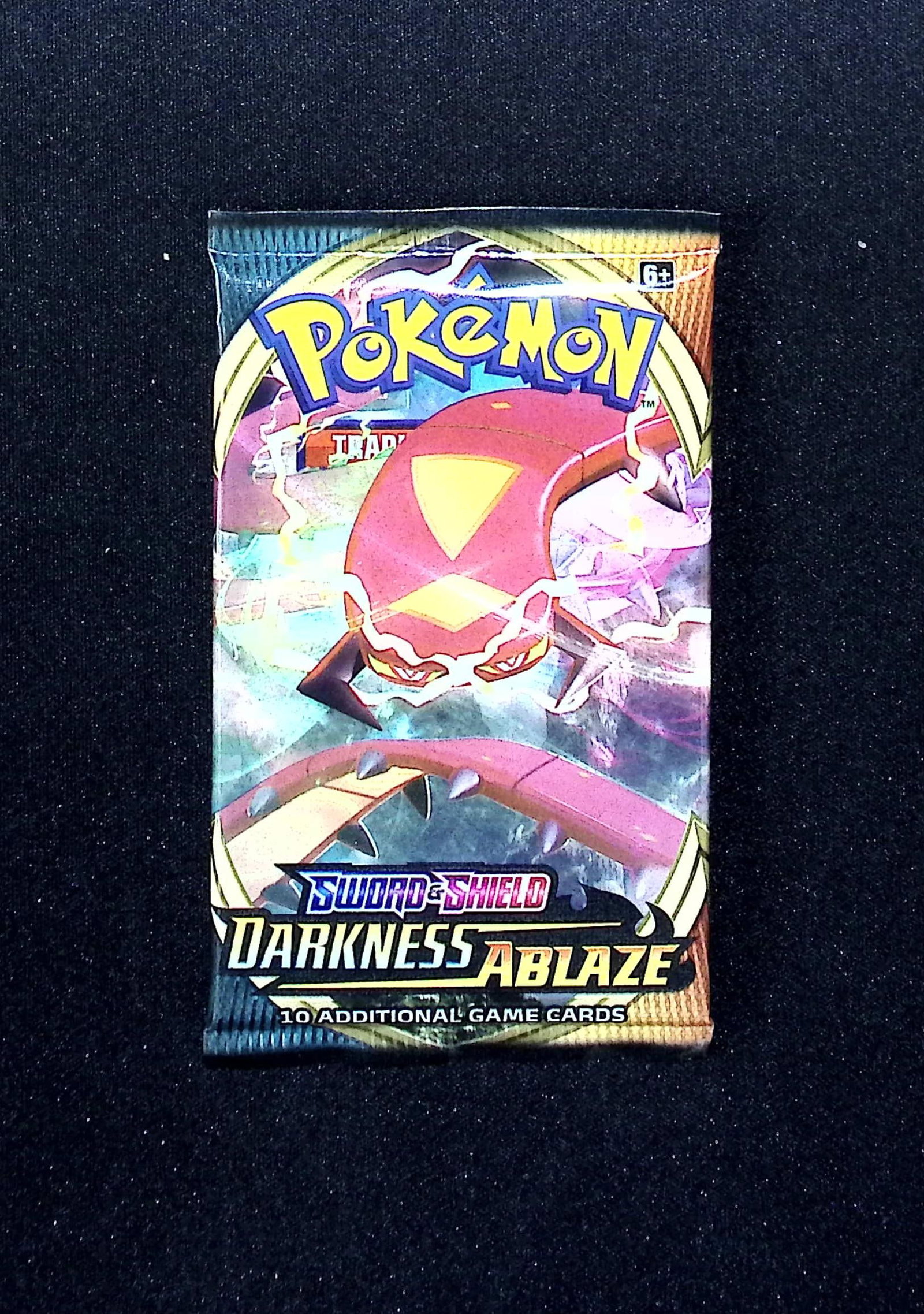 Pokemon Sword and Shield Darkness Ablaze 10 Card Booster Pack, Charizard, Pikachu, Holo Rare Cards: Pokemon Trading Card Game Cards, Charizard, Pikachu, Mewto, EX, Referse Holo, Holo Rare Cards, Secret Rare Cards, Full Art Cards, Evee, 3 Stars Ultra Rare Cards, Double Rare, Illustration Rare, Specia