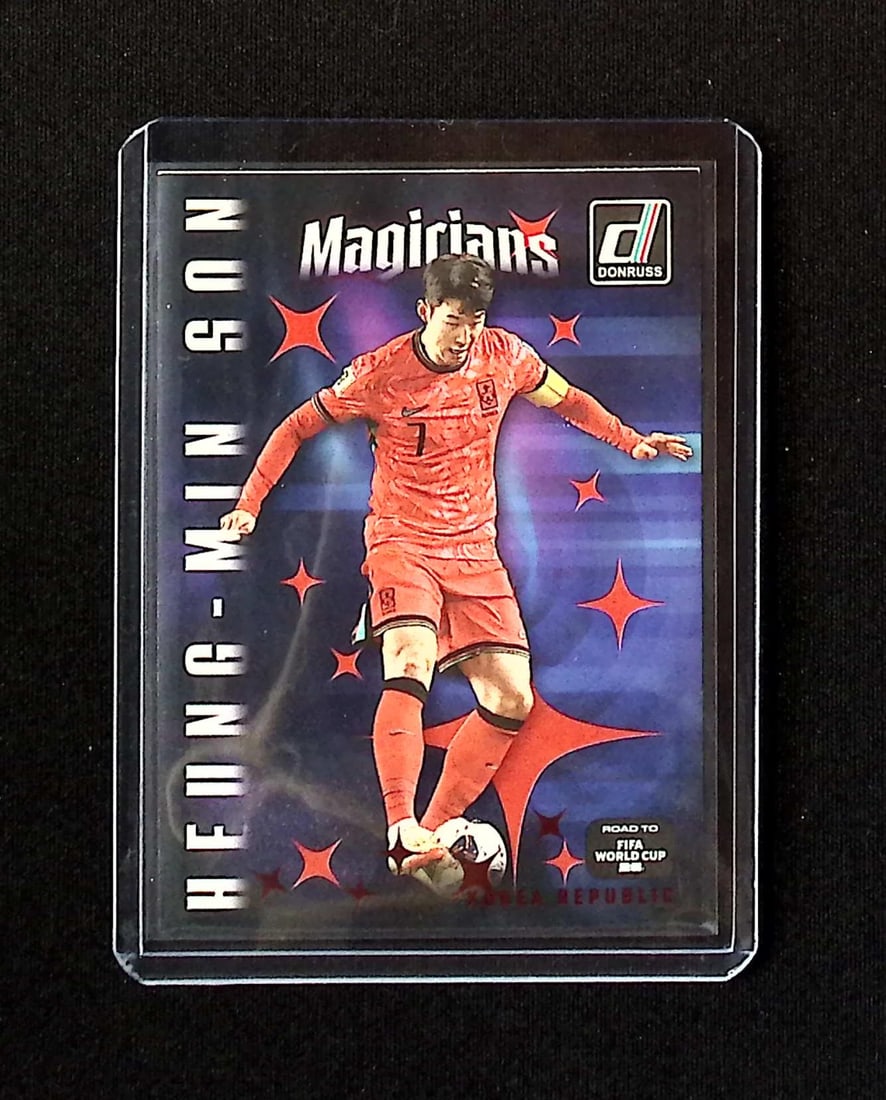 Heung-Min Son Magicians Red 2025-26 Donruss FIFA Road to World Cup #17 Korea Republic (1 of 2)