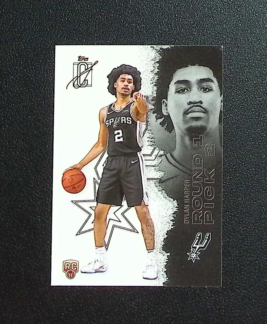 Dylan Harper Rookie Card2025-26 Topps Signature Class #102 San Antonio Spurs: Topps & Bowman Basketball NBA Trading & Sports Cards, Sports Cards for Sale Near Me, Chrome, Refractor, SP, SSP, Valuable Auction Memorabilia Lots Sold On Line, NBA Championship & Hall of Fame Player 