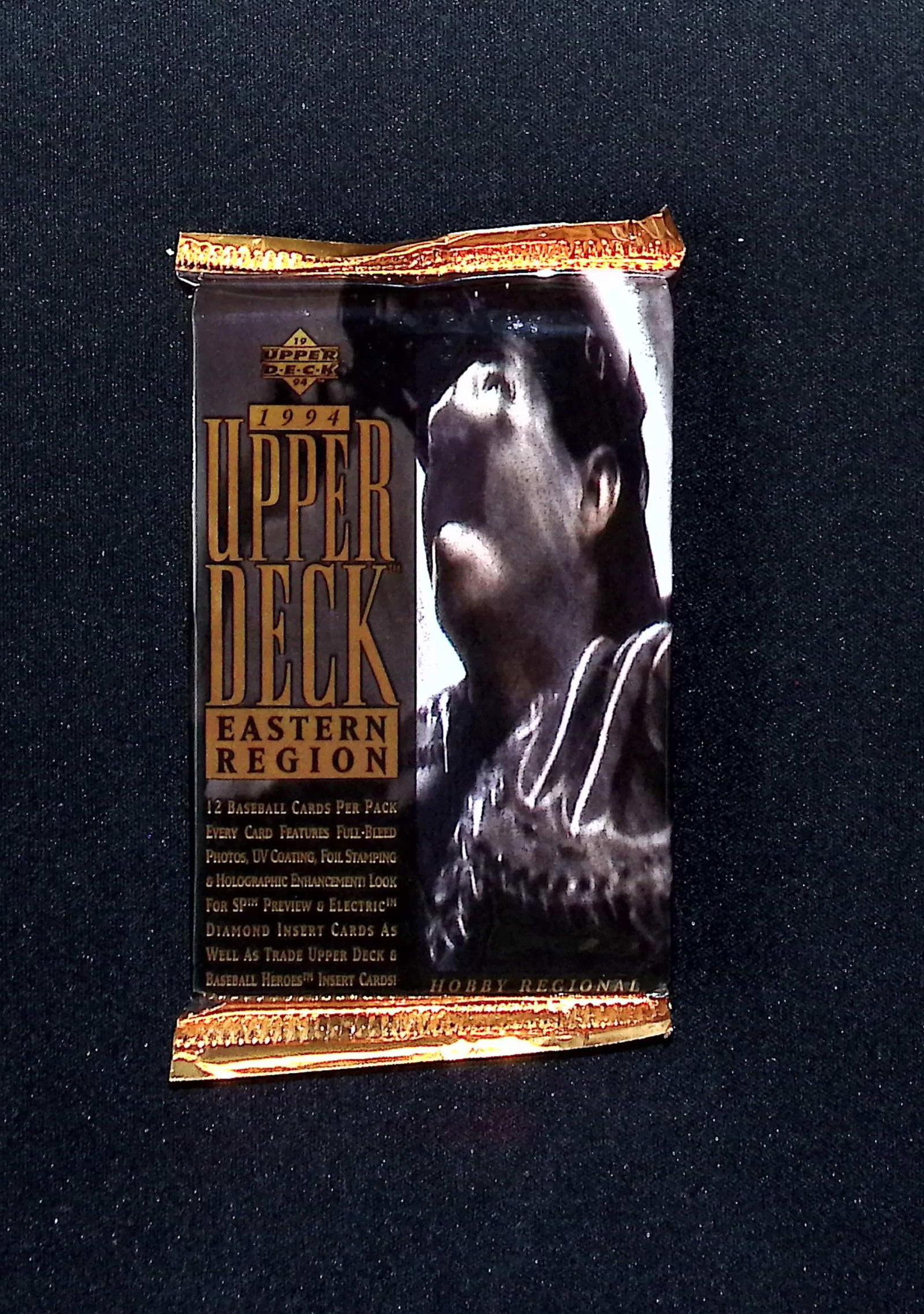 1994 Upper Deck Vintage Series 2 Eastern Region Baseball Card Hobby Box Pack- MLB Sports Trading: Upper Deck Vintage Baseball MLB Trading & Sports Cards Nolan Ryan Texas Rangers Card, Old Sports Cards for Sale Near Me, World Series & Hall of Fame Players, Valuable Auction Commemorative Lots for Sa