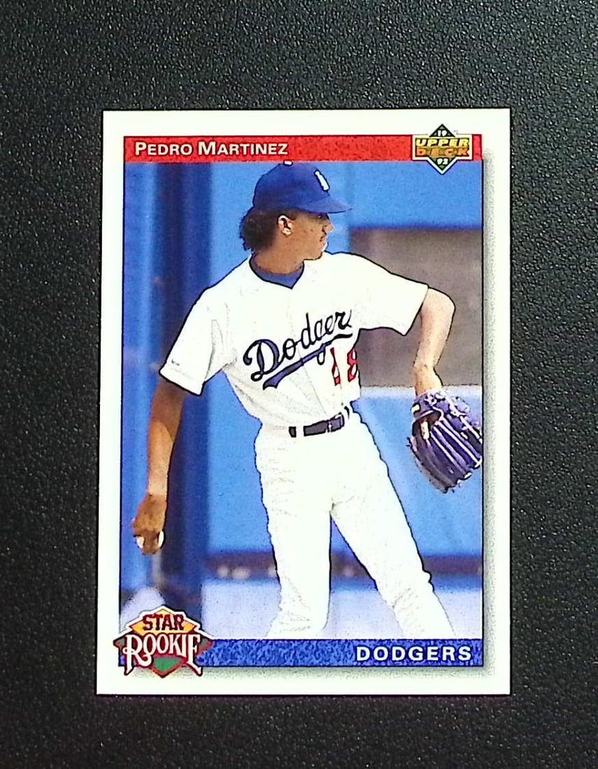 Pedro Martinez Star Rookie 1991 Upper Deck #18 Dodgers (1 of 2)