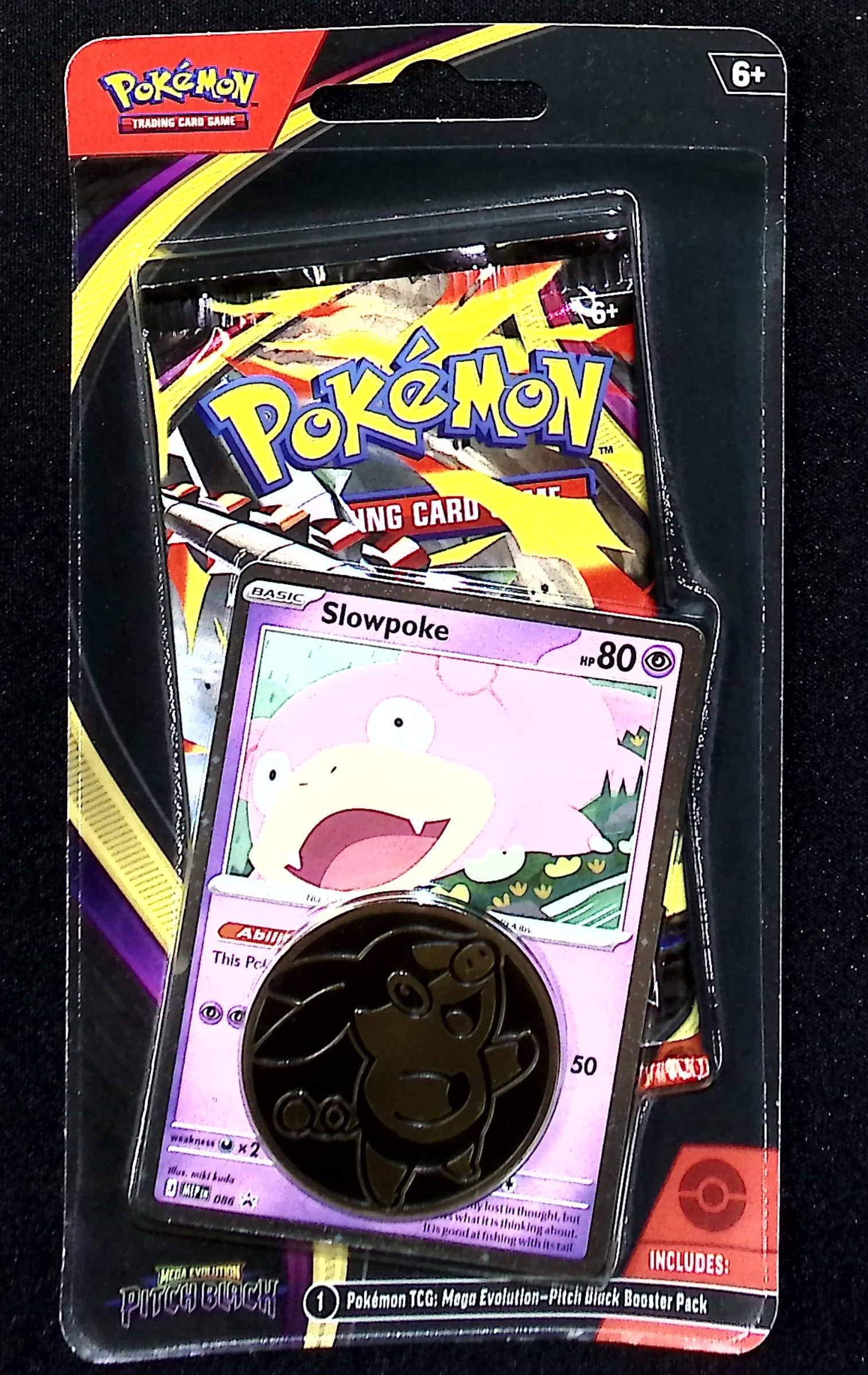 Pokemon Pitch Black Single Booster Blister Hanger w/ 1 Coin & a Promo Card: Pokemon Trading Card Game Cards, Charizard, Pikachu, Mewto, EX, Referse Holo, Holo Rare Cards, Secret Rare Cards, Full Art Cards, Evee, 3 Stars Ultra Rare Cards, Double Rare, Illustration Rare, Specia