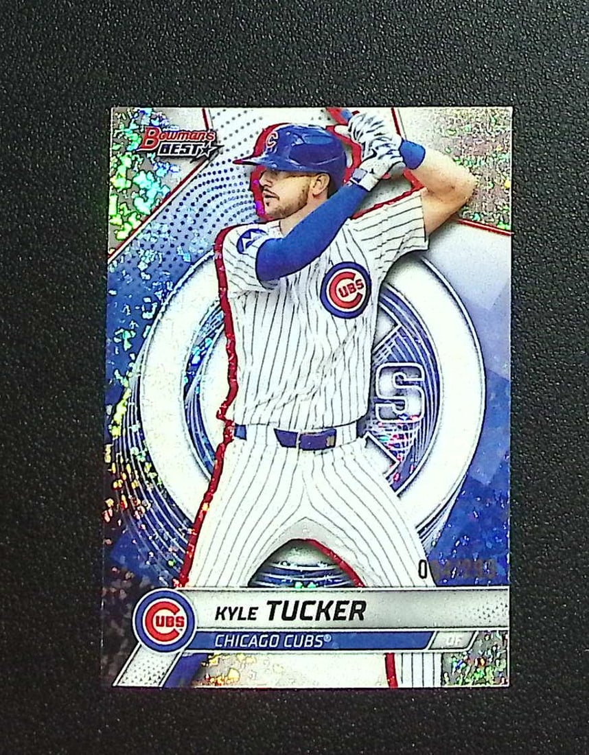 Kyle Tucker Mini Diamond /299 2025 Bowman's Best #2: Topps, Bowman, & Fanatics Baseball MLB Trading & Sports Cards, Sports Cards for Sale Near Me, World Series & Hall of Fame Players Memorabilia, Refractors, X-Fractors, Numbered, SP, SSP, Valuable Aucti