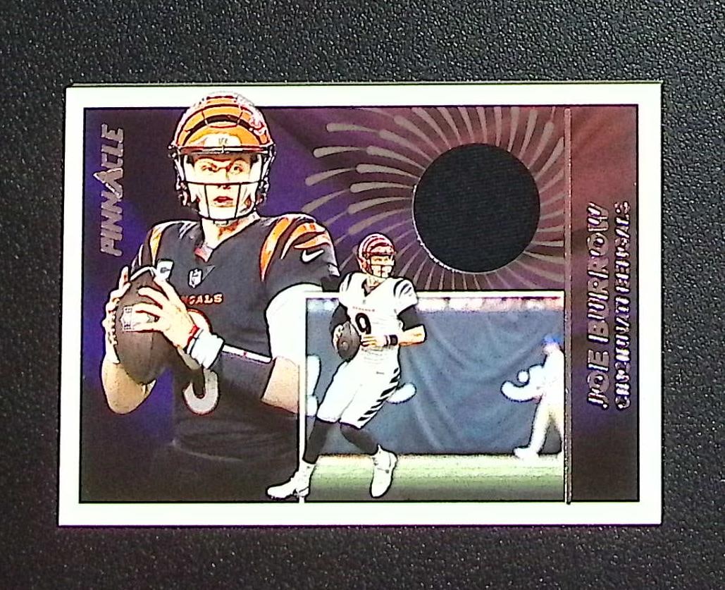 Joe Burrow Patch /199 2024 Panini Encore #PJ-JBW Cincinnati Bengals: Panini, Donruss Optic, & Donruss Select, Prizm, Mosaic, Contenders, Zenith, Phoenix, Illusions, Absolute, Rookie NFL Sports Trading Cards, SP, SSP, Cards, Football Cards for Sale Near Me, Superbowl & 