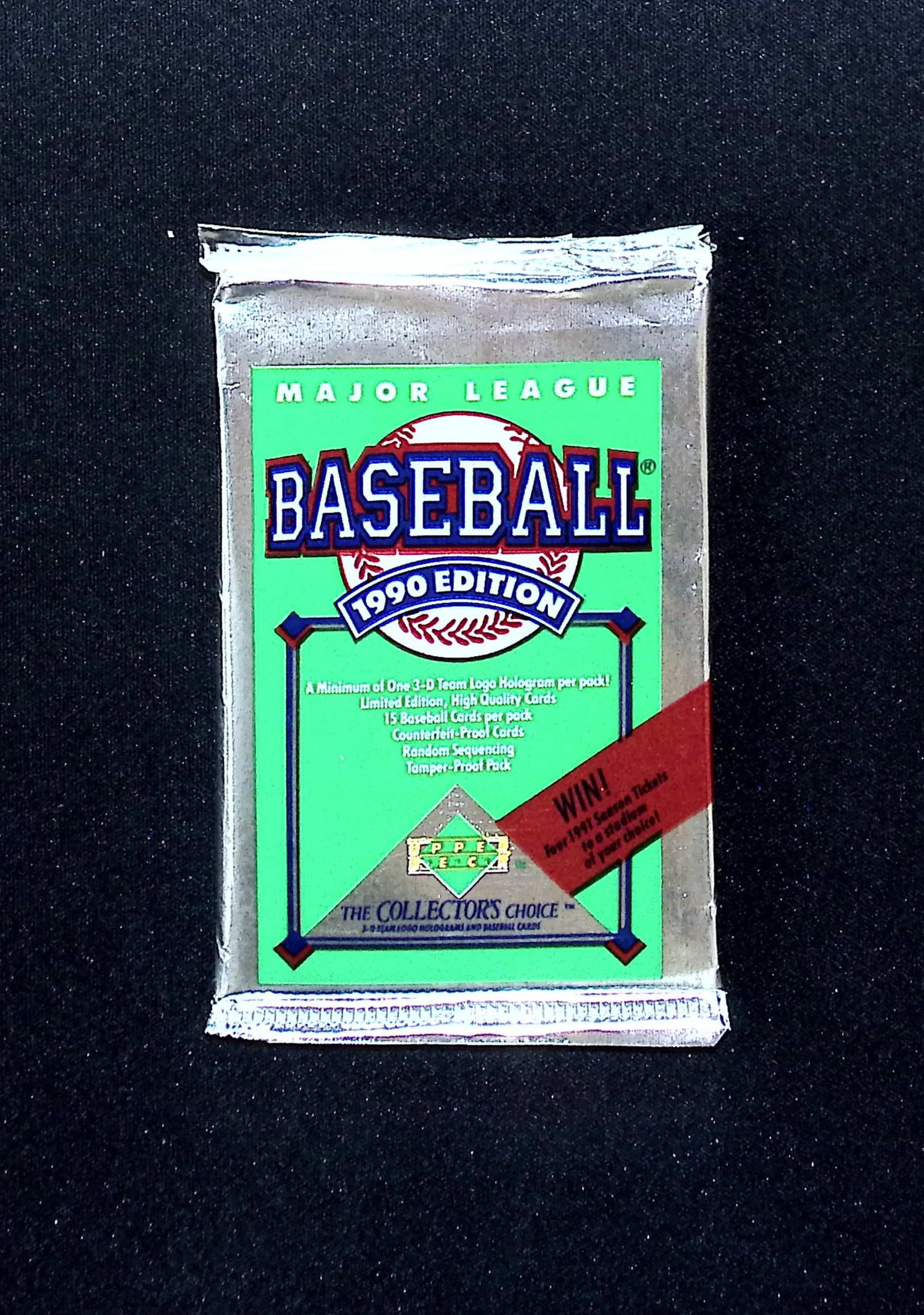 1990 Upper Deck Collector's Series Vintage Baseball Card Retail Box Pack- MLB Sports Trading Card (1 of 1)
