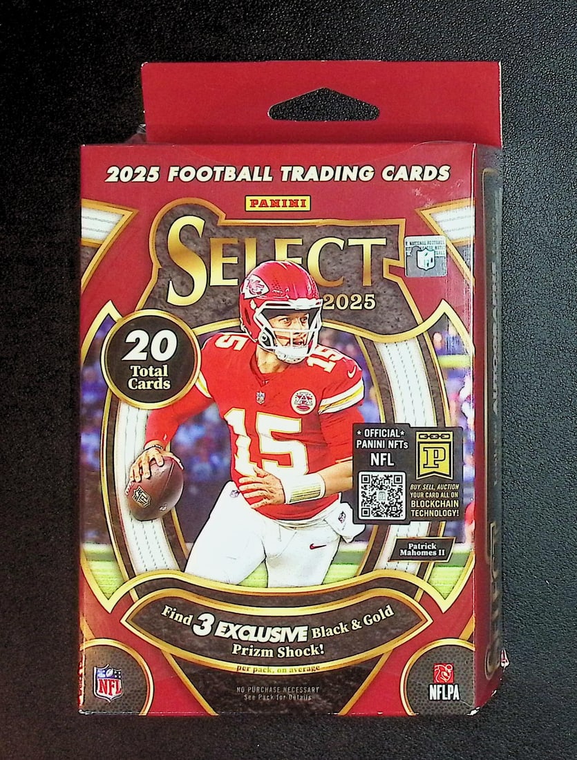2025 Panini Select Football HANGER BOX Rookies: Jaxson Dart, Shedeur Sanders (1 of 1)