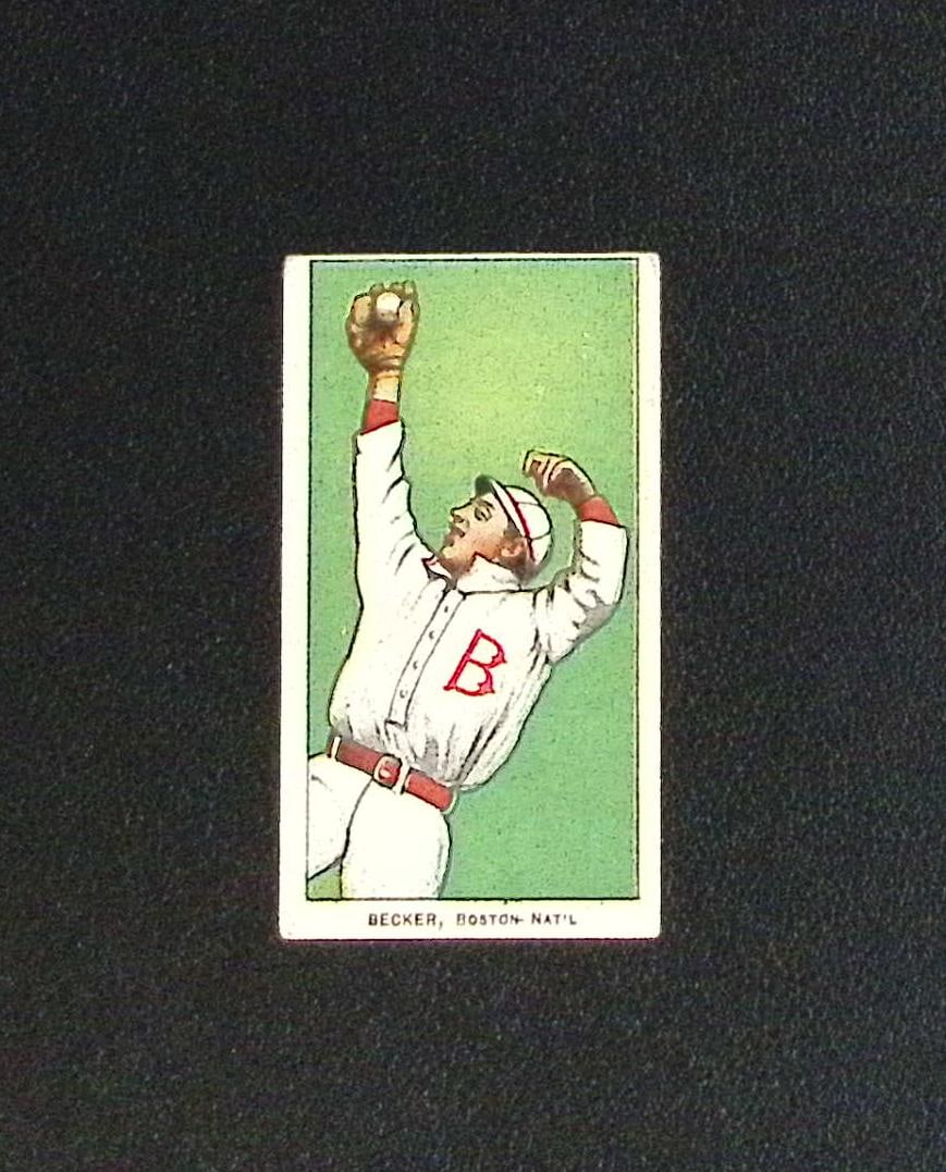 Beals Becker 1909-11 T206 Piedmont VG-EX Vintage Baseball Card: Topps, Bowman, & Fanatics Baseball MLB Trading & Sports Cards, Sports Cards for Sale Near Me, World Series & Hall of Fame Players Memorabilia, Refractors, X-Fractors, Numbered, SP, SSP, Valuable Aucti