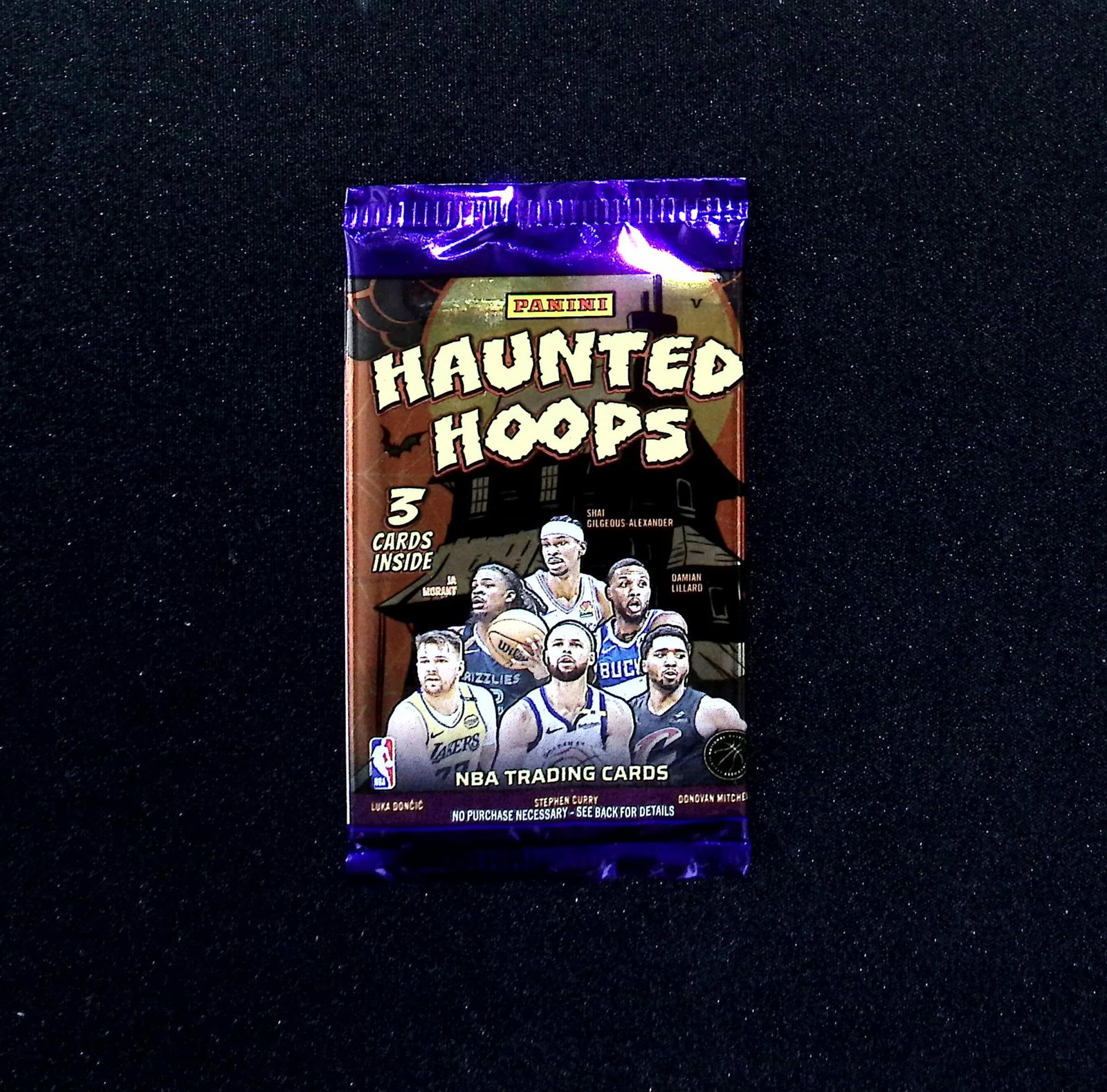 2025 Panini Haunted Hoops Basketball Retail Box Pack: Panini Basketball NBA Trading & Sports Cards, Sports Cards for Sale Near Me, Anthony Edwards, Jayson Tatum, Steph Curry, Panini Numbered Cards, Cracked Ice, Silver Prizm, Auction Lots for Sale on Line
