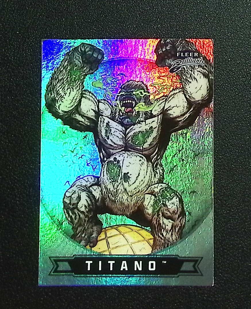 Titano 2025 Fleer Brilliants Superman #54: Topps, Fleer Upper Deck, Chrome Super Heroes DC & Marvel, Marvel Studios, MCU, Superheroes, Marvel Comis, Captain America, Thor, Hulk, Iron Man, Avengers, Thanos