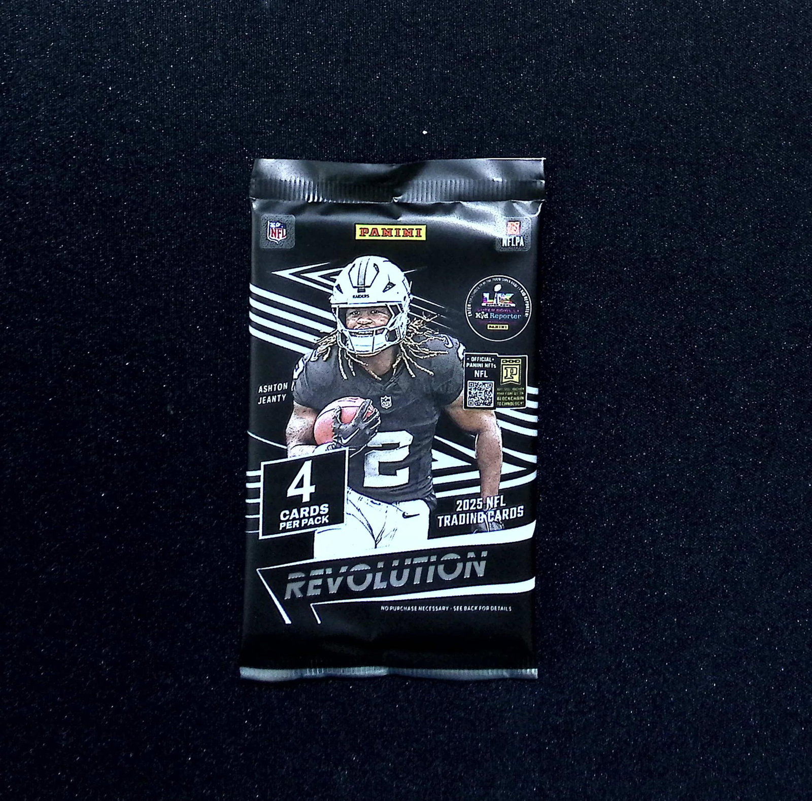 2025 Panini Revolution Football Mega Box Pack - Cam Ward, Emeka Egbuka, Ashton Jeanty, Travis (1 of 1)