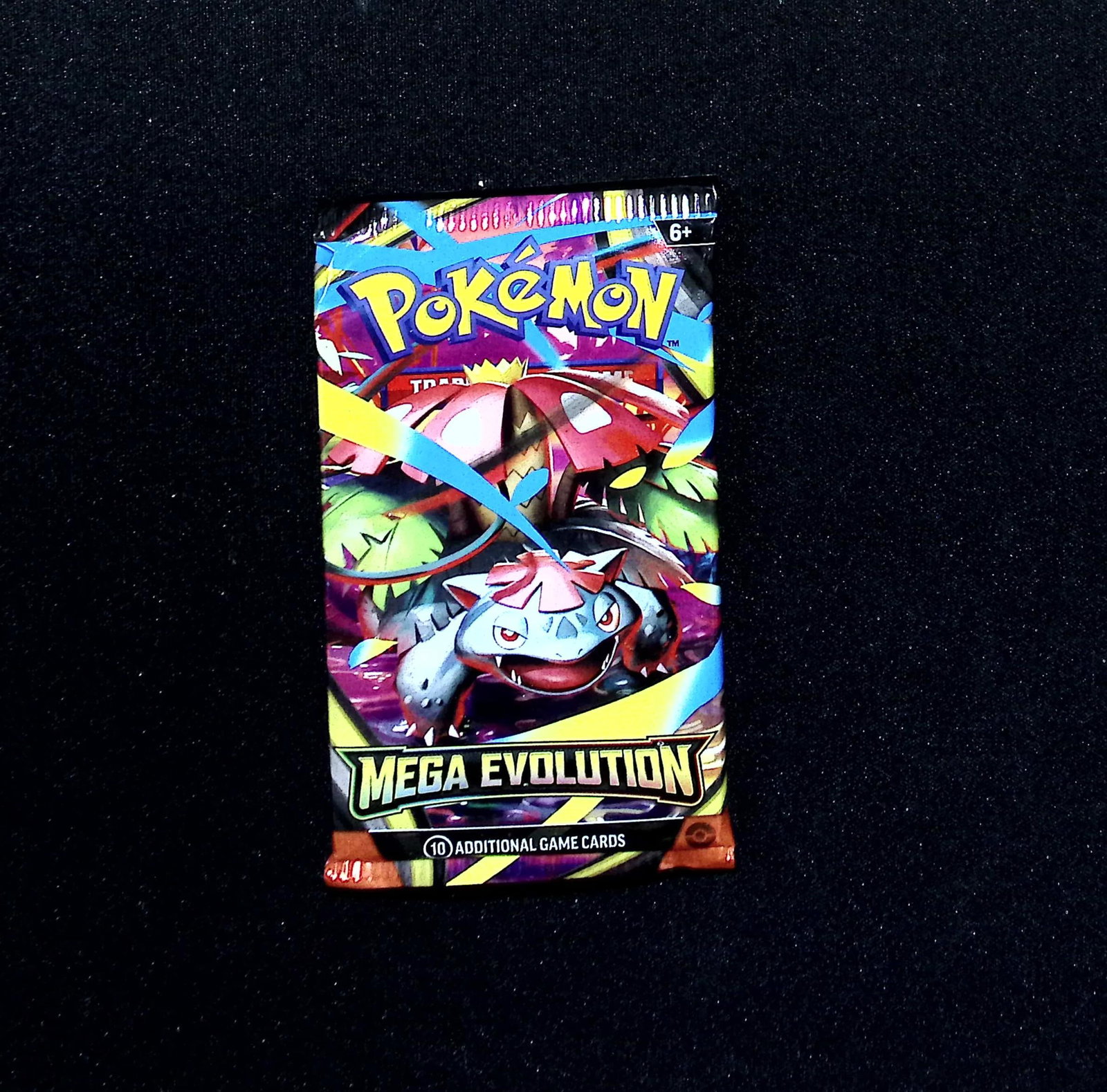 2025 Pokemon Mega Evolutions 10 Card Booster Pack (1 of 1)
