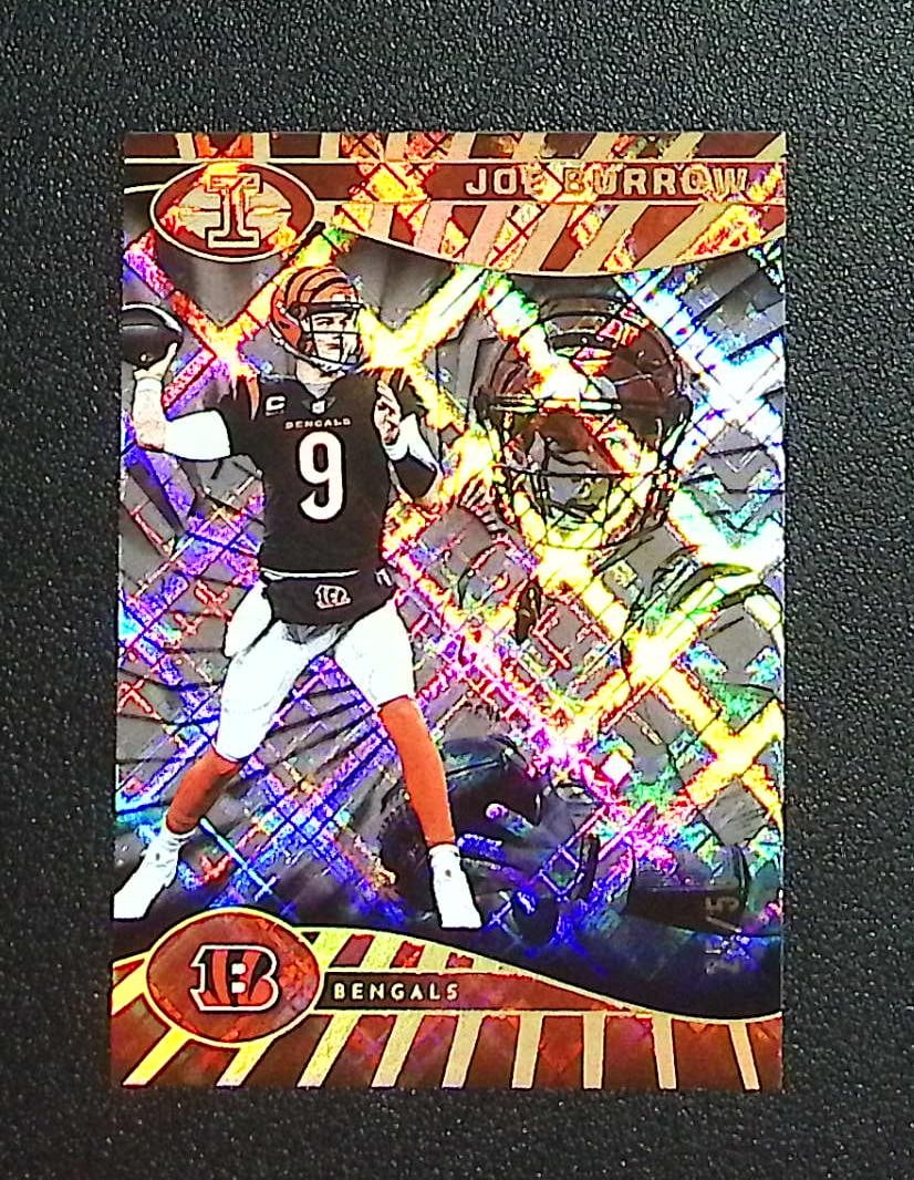 Joe Burrow Diamond Trophy Collection /50 2024 Illusions #16 Cincinnati Bengals (1 of 2)