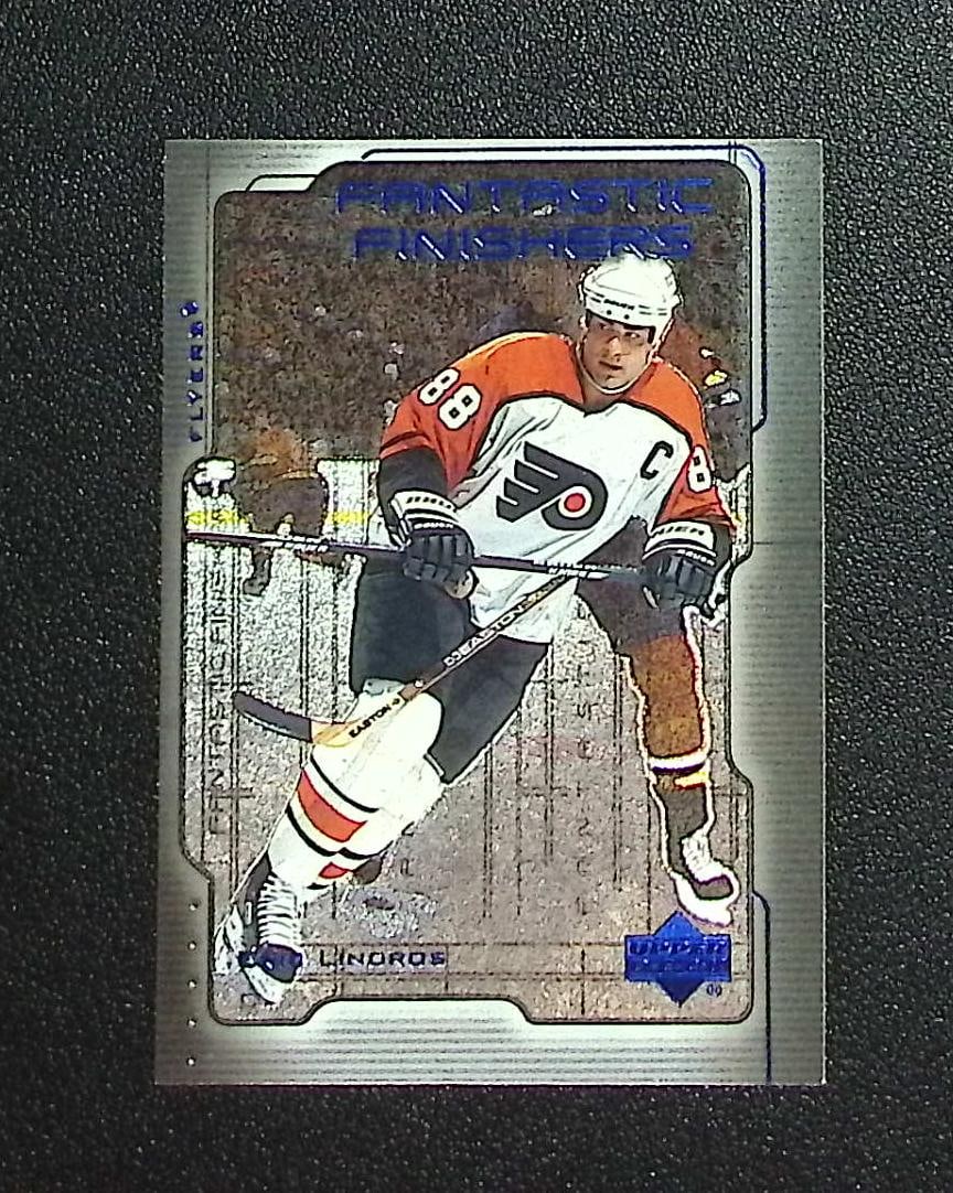 Eric Lindros Fantastic Finishers 1999-00 Upper Deck #FF3 Philadelphia Flyers (1 of 2)