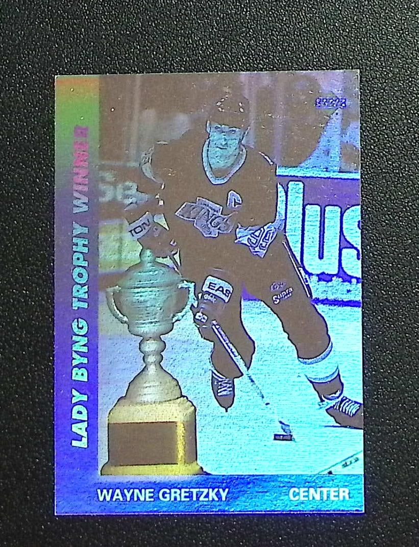 Wayne Gretzky Hologram 1991-92 Upper Deck #AW6: Upper Deck Vintage NHL Hockey Trading & Sports Cards, Old Sports Cards for Sale Near Me, Stanley Cup & Hall of Fame Players, Valuable Auction Memorabilia Lots for Sale On Line