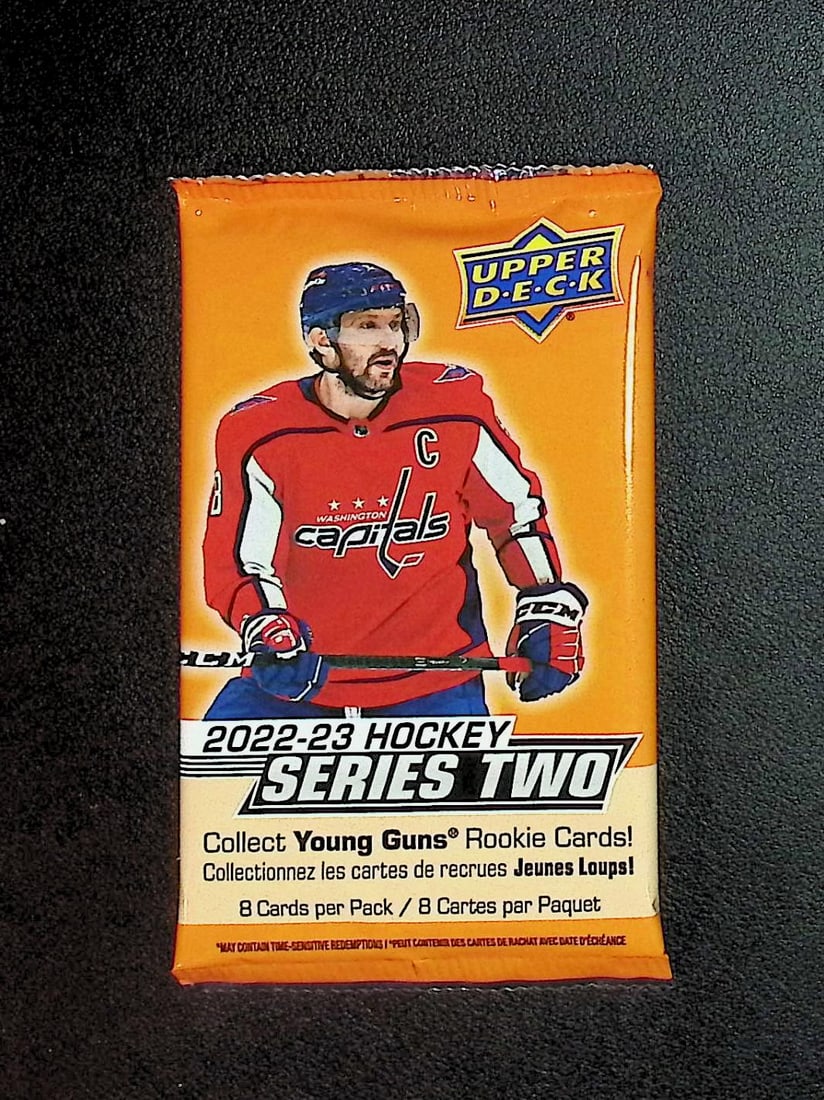 2022-23 Upper Deck SERIES 2 Hockey MEGA BOX PACK - Collect Young Guns Rookie Cards: Upper Deck Hockey NHL Trading & Sports Cards, Sports Cards for Sale Near Mr, Auction Memorabilia Lots For Sale on Line, Base Retro Variation Cards NHL Trading Cards Stanley Cup Connor McDavid Alex Ove