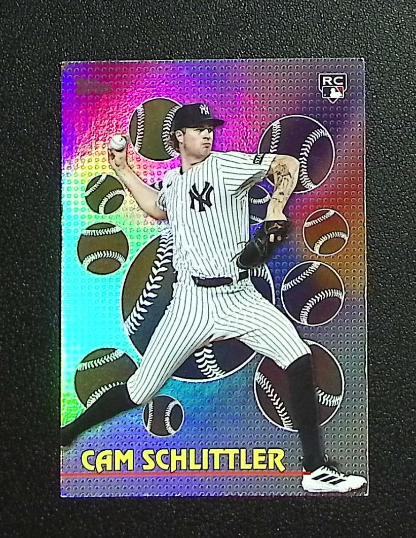Cam Schlittler Rookie Card Titans of the Game 2026 Topps #TOG-34 Yankees: Topps, Bowman, & Fanatics Baseball MLB Trading & Sports Cards, Sports Cards for Sale Near Me, World Series & Hall of Fame Players Memorabilia, Refractors, X-Fractors, Numbered, SP, SSP, Valuable Aucti