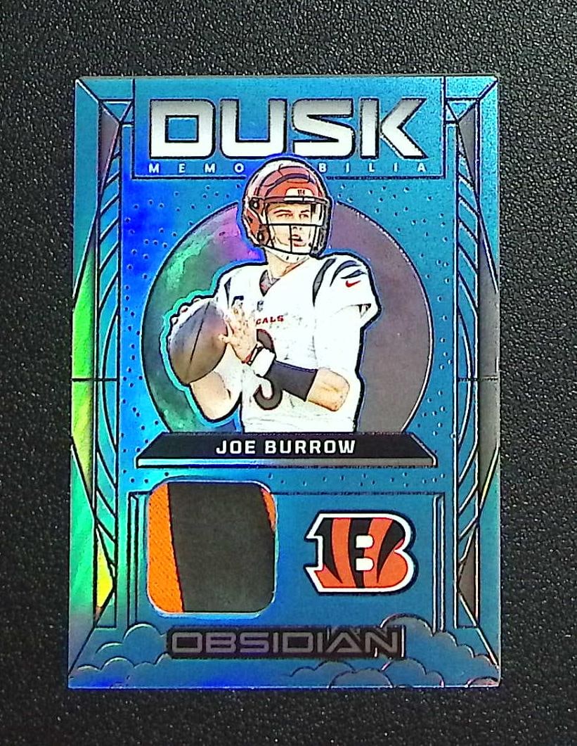 Joe Burrow Patch /25 2024 Panini Obsidian #DM-JBW Cincinnati Bengals: Panini, Donruss Optic, & Donruss Select, Prizm, Mosaic, Contenders, Zenith, Phoenix, Illusions, Absolute, Rookie NFL Sports Trading Cards, SP, SSP, Cards, Football Cards for Sale Near Me, Superbowl & 