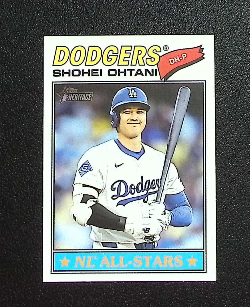 Shohei Ohtani 2026 Topps Heritage #290 Los Angeles Dodgers: Topps, Bowman, & Fanatics Baseball MLB Trading & Sports Cards, Sports Cards for Sale Near Me, World Series & Hall of Fame Players Memorabilia, Refractors, X-Fractors, Numbered, SP, SSP, Valuable Aucti