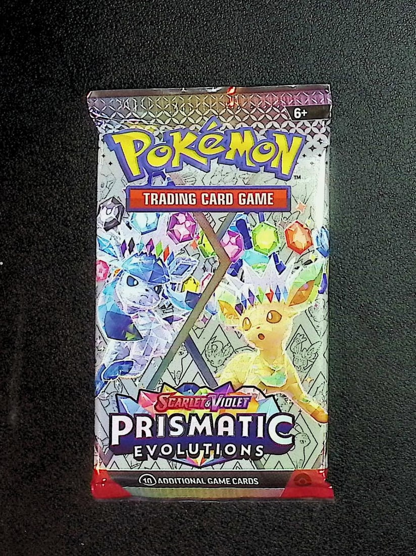 2025 Pokemon Scarlet & Violet Prismatic Evolutions 10 Card Booster Pack Charizard: Pokemon Trading Card Game Cards, Charizard, Pikachu, Mewto, EX, Referse Holo, Holo Rare Cards, Secret Rare Cards, Full Art Cards, Evee, 3 Stars Ultra Rare Cards, Double Rare, Illustration Rare, Specia
