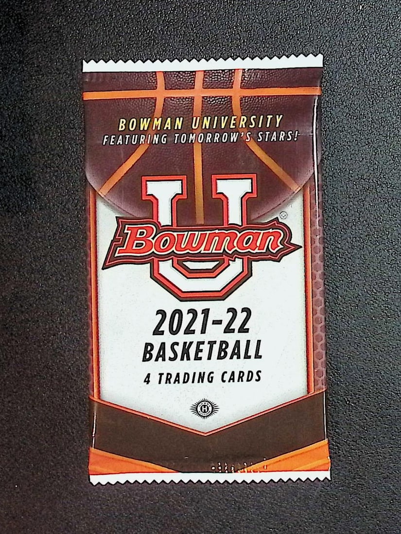 2021-'22 Bowman U Basketball Hobby Box Pack: Bowman Basketball NBA Trading & Sports Cards, Sports Cards for Sale Near Me, Champion and Hall of Fame Players, Auction Lots for Sale On Line