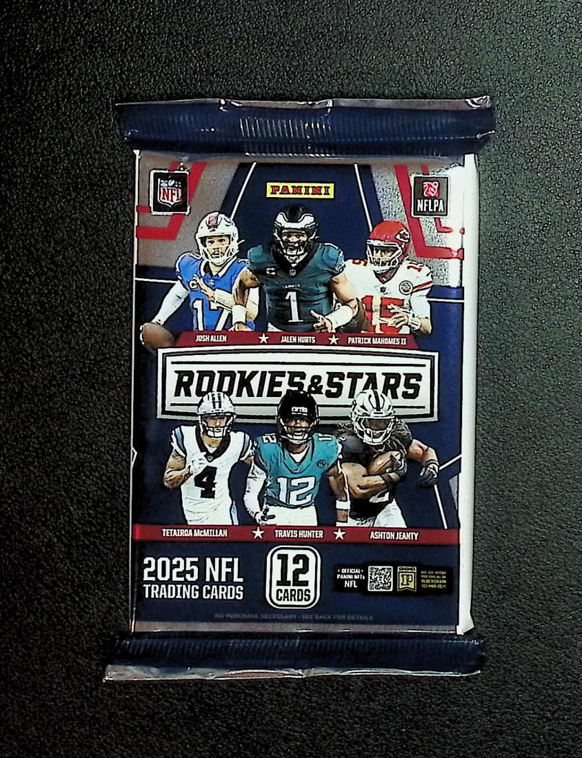 2025 Panini Rookies & Stars Football BLASTER BOX PACK Jaxson Dart, Travis Hunter, Emeka Egbuka (1 of 1)