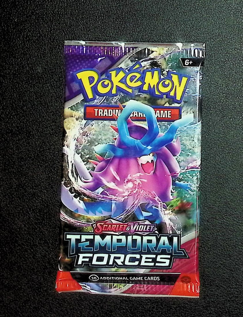 2024 Pokemon Scarlet & Violet Temporal Forces 10 Card Booster Pack, Charizard, Pikachu (1 of 1)