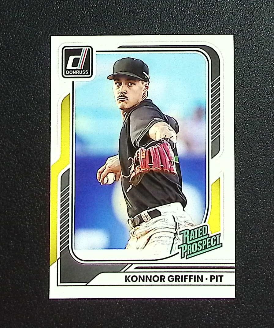 Konnor Griffin Rated Prospect 2026 Donruss #101 Pittsburgh Pirates: Panini, Donruss, & Donruss Optic Baseball MLB Trading & Sports Cards, Sports Cards for Sale Near Me, Prizm, Mosaic, Select, SP, SSP, Auction Memorabilia Lots for Sale On Line, World Series & Hall of F