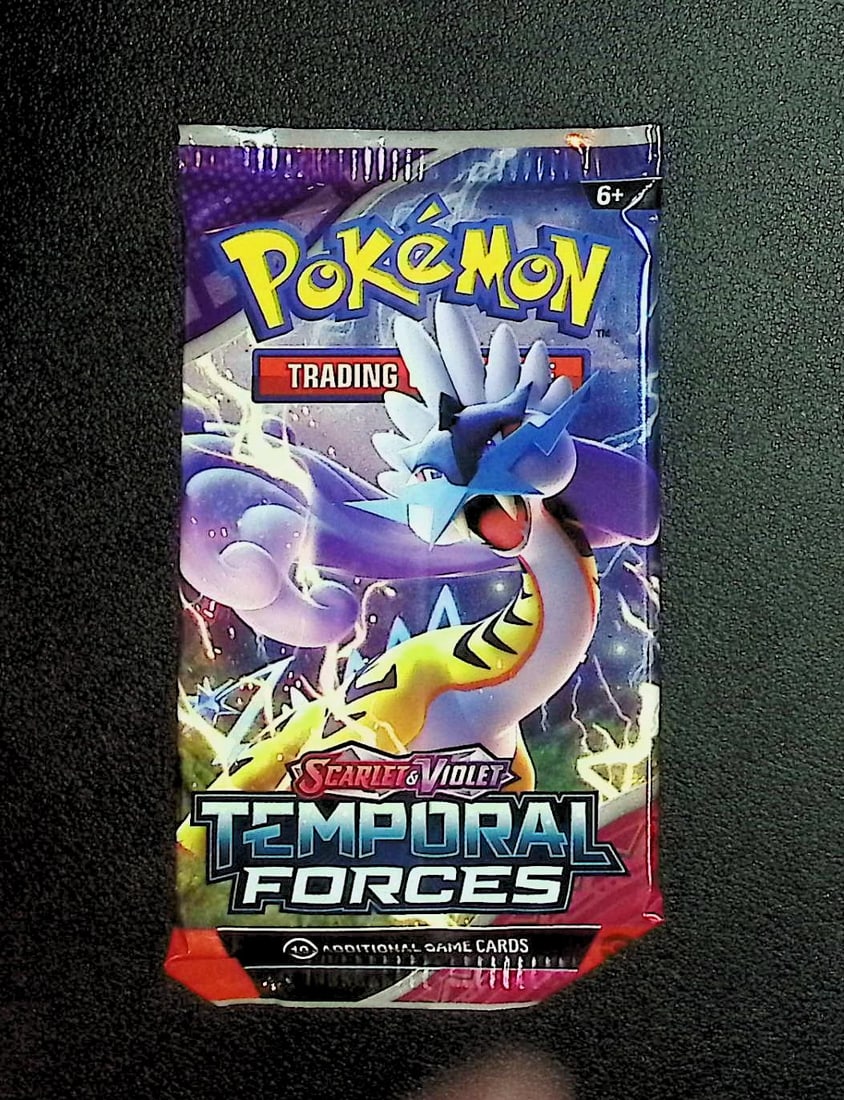 2024 Pokemon Scarlet & Violet Temporal Forces 10 Card Booster Pack, Charizard, Pikachu (1 of 1)