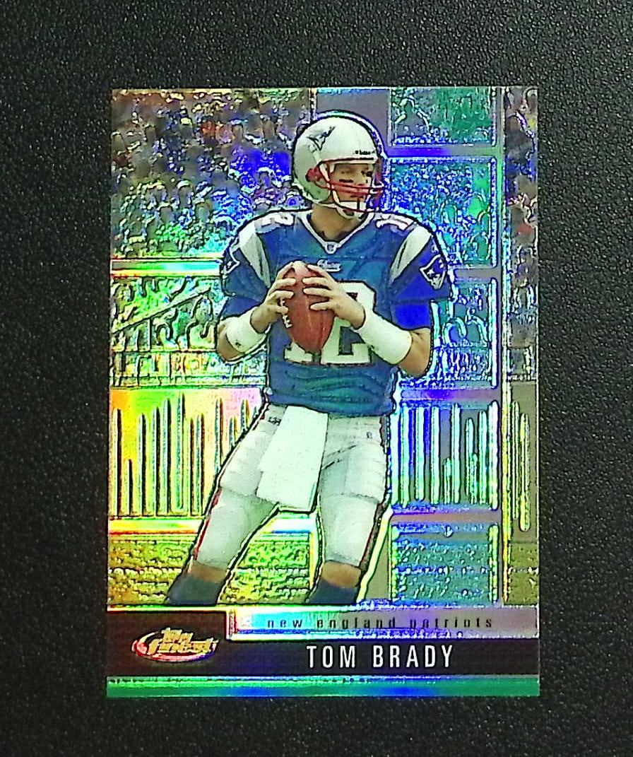 Tom Brady Green Refractor /299 2008 Topps Finest #2 New England Patriots: Topps & Bowman Football NFL Trading Sports Cards, Sports Cards for Sale Near Me, Super Bowl & Hall of Fame Player Cards, Resurgence, Composite, SP, SSP, Valuable Auction Memorabilia Lots For Sale On L