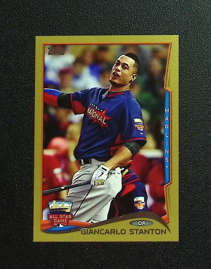 Giancarlo Stanton Gold /2014 2014 Topps Update #US238 Marlins, Yankees: Topps, Bowman, & Fanatics Baseball MLB Trading & Sports Cards, Sports Cards for Sale Near Me, World Series & Hall of Fame Players Memorabilia, Refractors, X-Fractors, Numbered, SP, SSP, Valuable Aucti