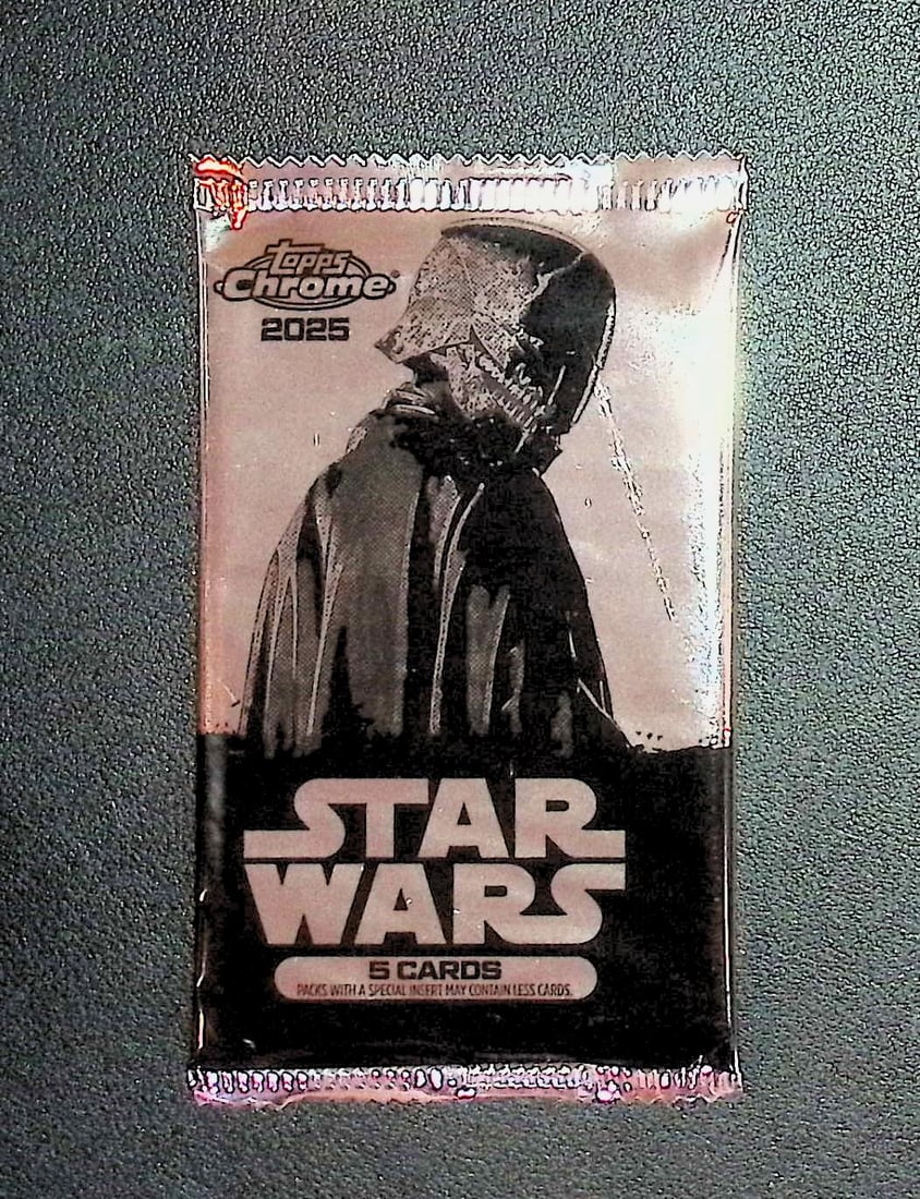 2025 Star Wars Topps Chrome Super Box Bonus Pack with Exclusive Base Variations (1 of 1)